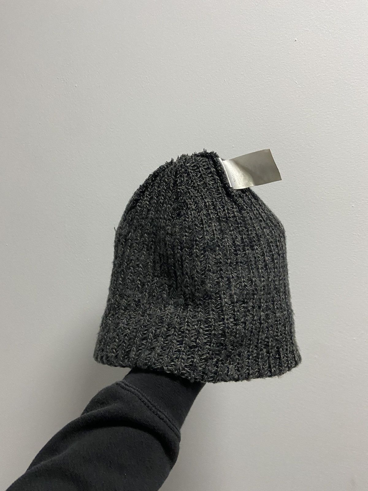 Moncler × Vintage Moncler knitted beanie hat logo vintage Size ONE SIZE - 5 Thumbnail