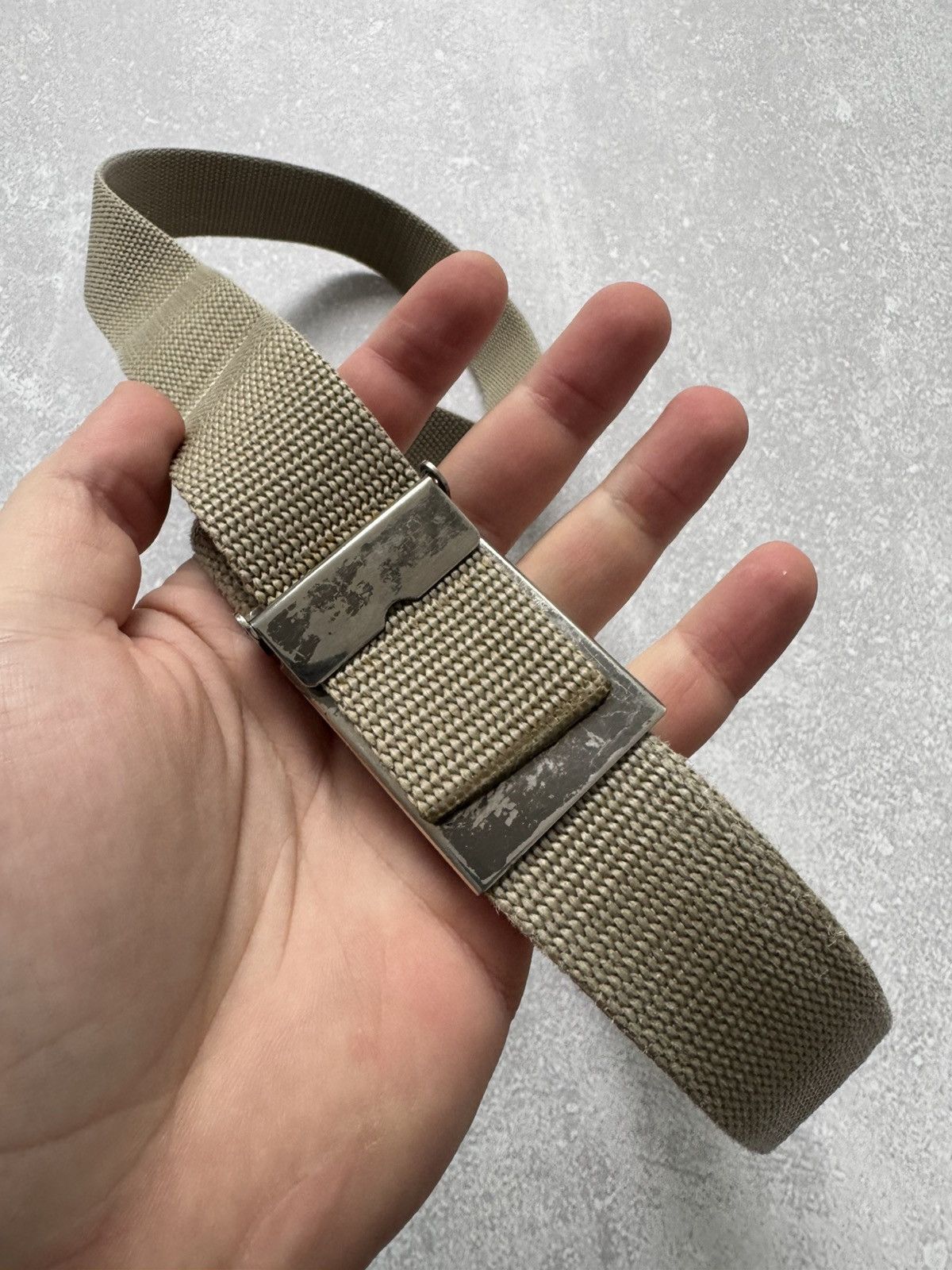 Carhartt × Vintage Vintage Carhartt Metal Belt Y2K Skategang Size ONE SIZE - 6 Thumbnail