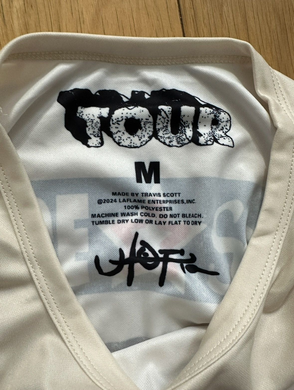 Nike × Travis Scott Travis Scott Circus Maximus Tour England White Soccer Jersey Size US M / EU 48-50 / 2 - 5 Thumbnail