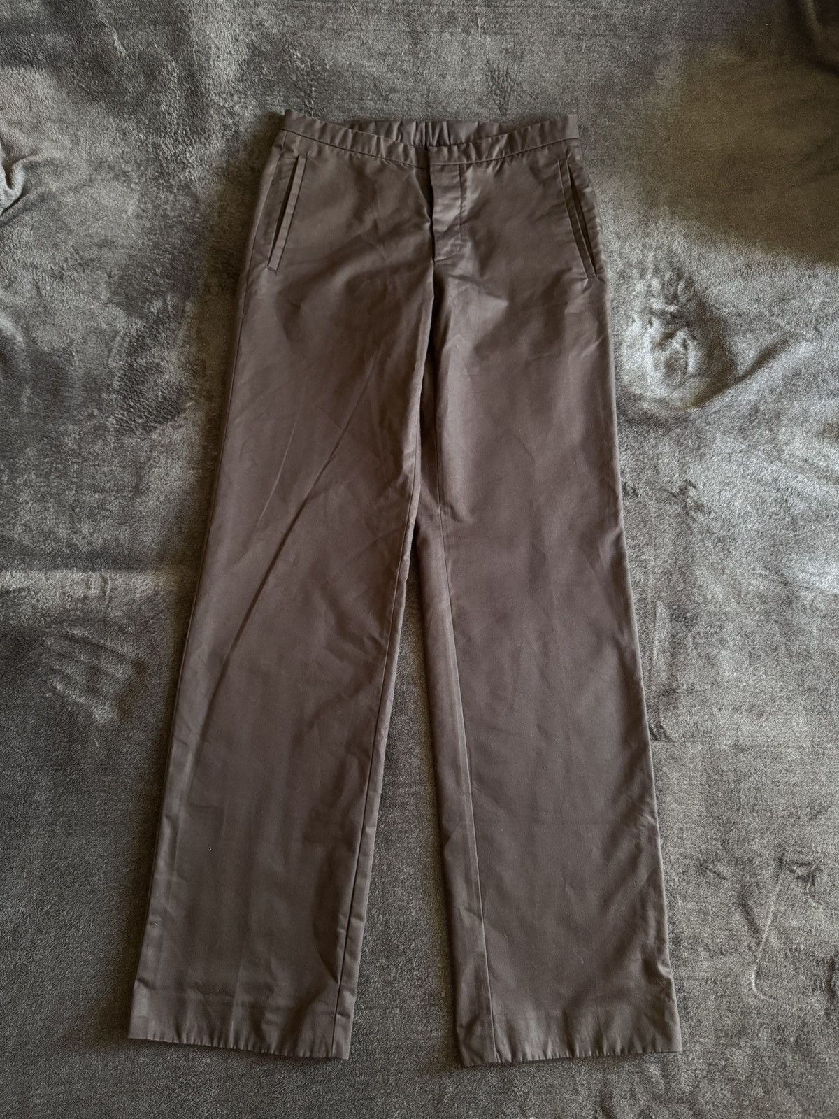 Jil Sander Jil Sander avant-garde nylon pants browne Size 28" / US 6 / IT 42 - 1 Thumbnail