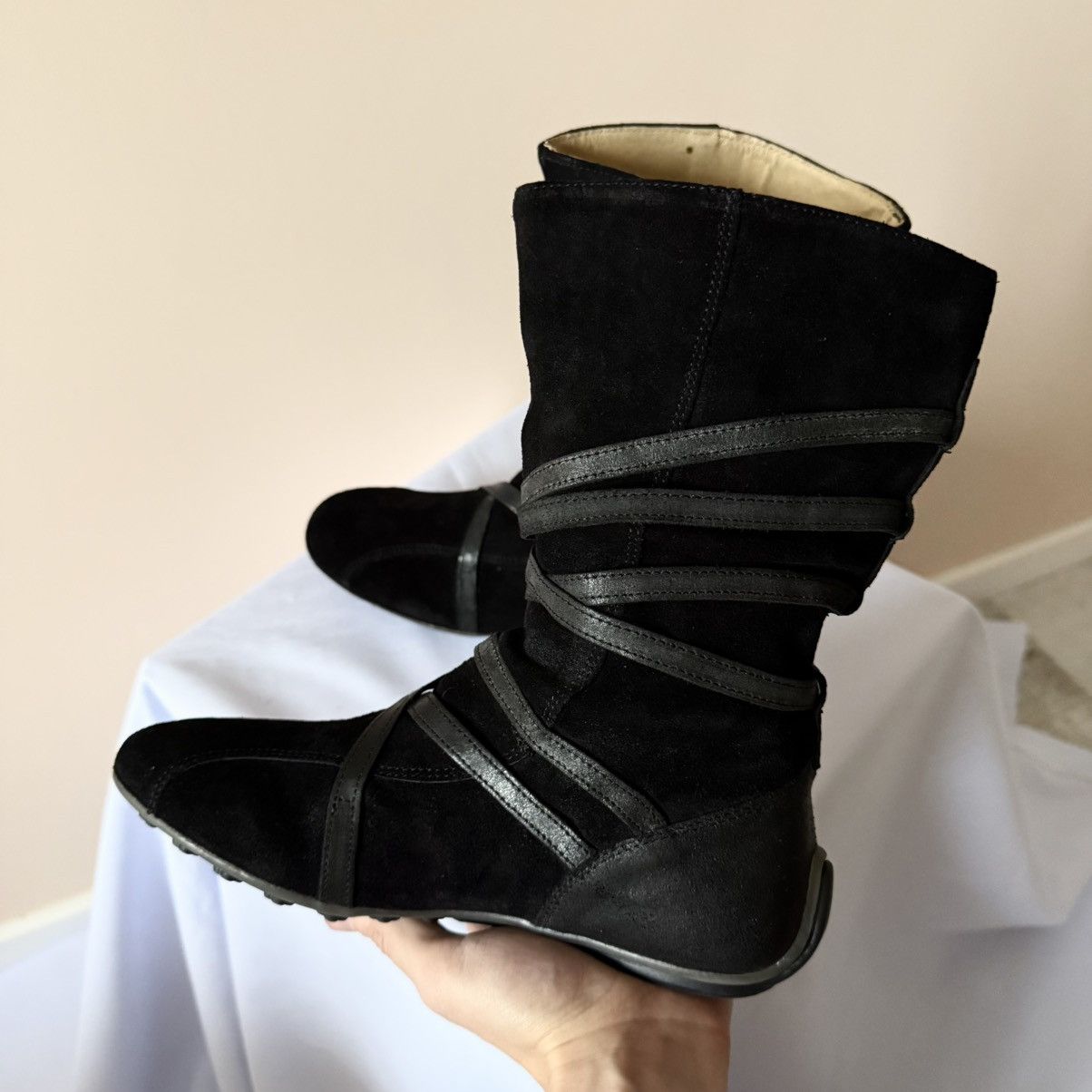 Dirk Bikkembergs Punk Kickers Straps Boxing Biker Boots Bikkembergs Rick Vibe Size US 8 / IT 38 - 5 Thumbnail