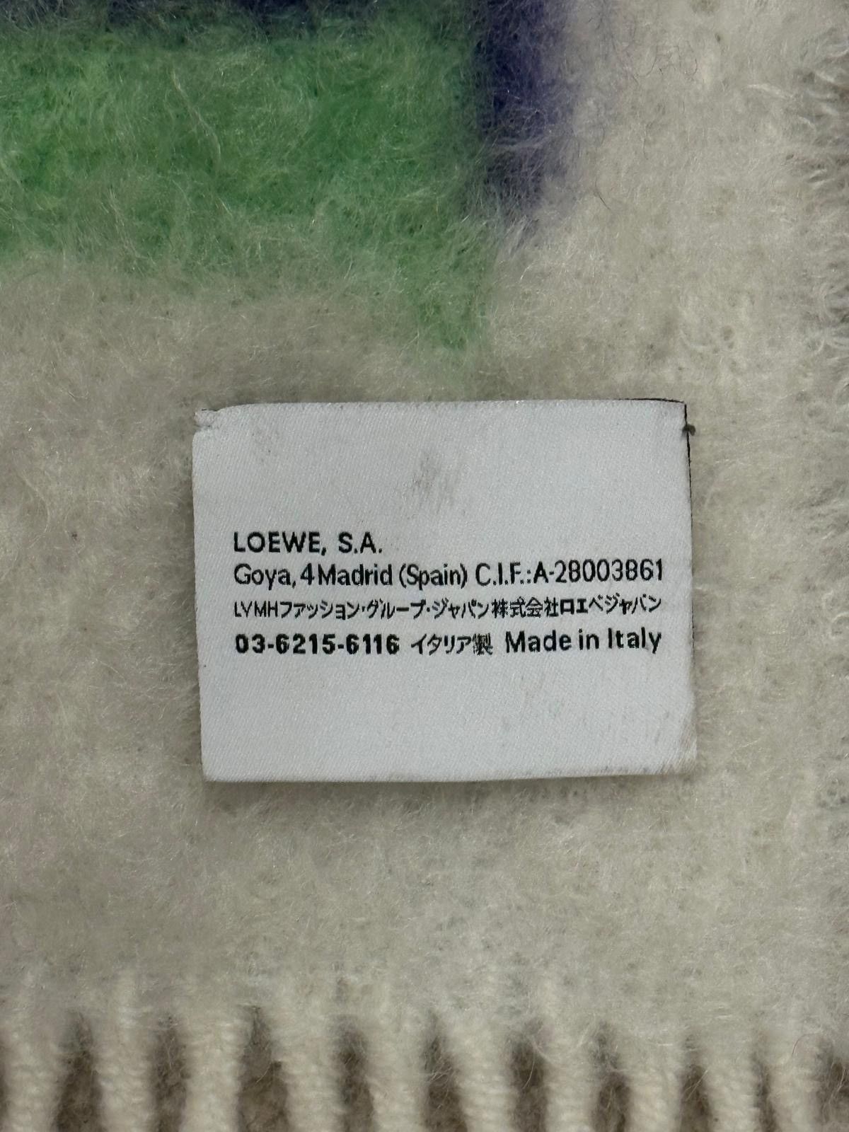 Loewe Loewe women green and blue scarf Size ONE SIZE - 4 Thumbnail
