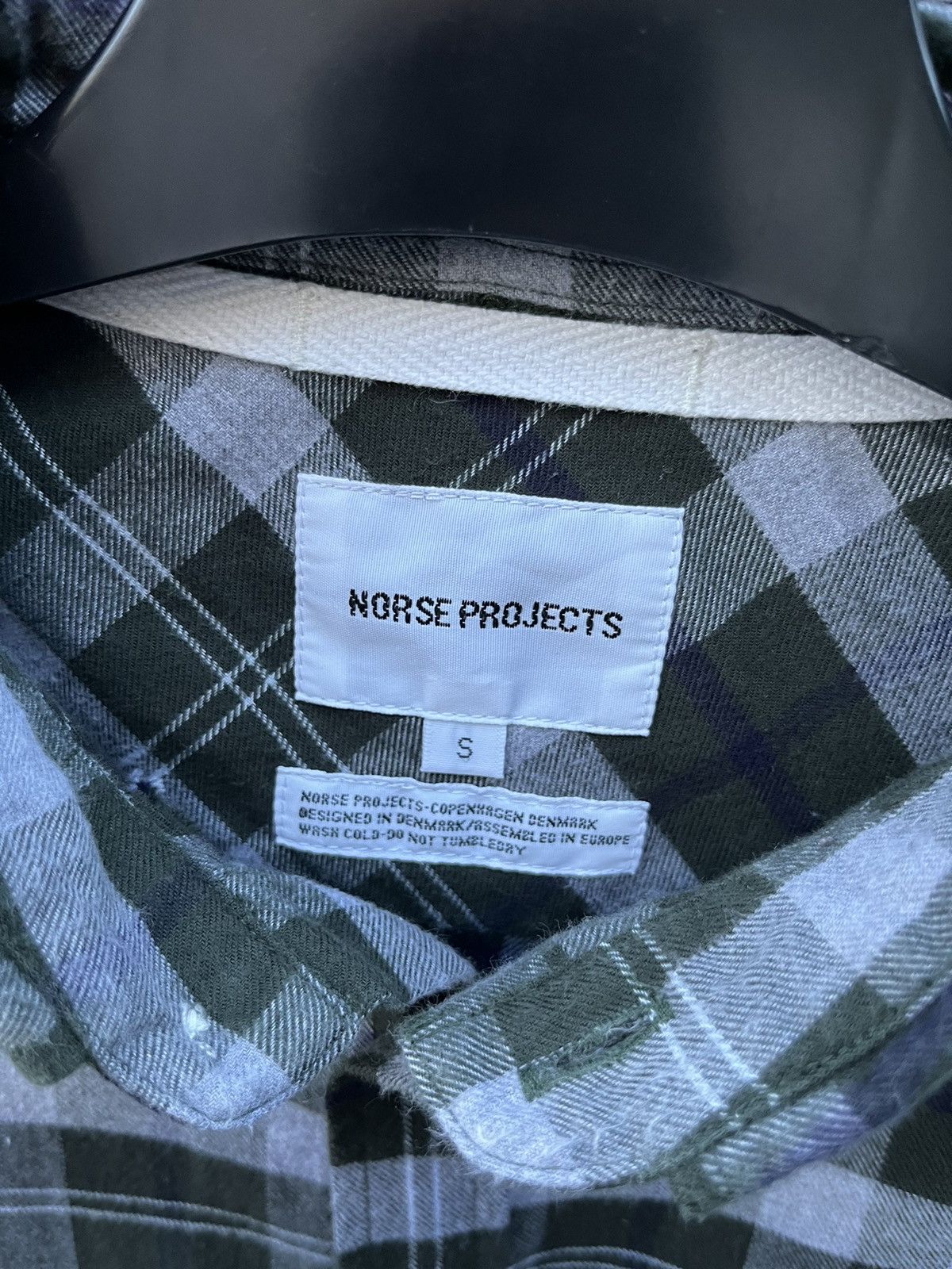Flannel × Norse Projects 🔴 NORSE PROJECTS ANTON CHECK FLANNEL STREETWEAR Y2K SHIRT Size US S / EU 44-46 / 1 - 9 Thumbnail
