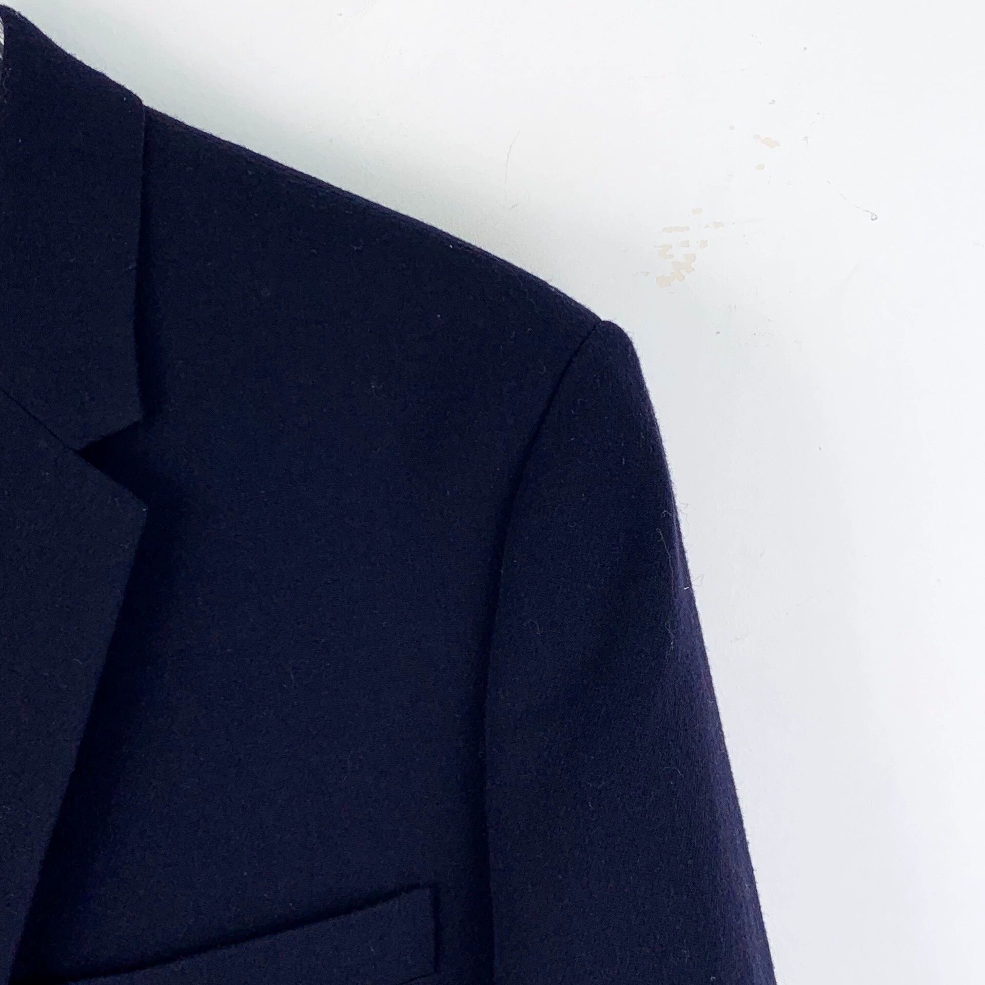 Dior Dior Wool Collar Single-Breasted Long-Sleeve Suit Jacket Size 42R - 4 Thumbnail