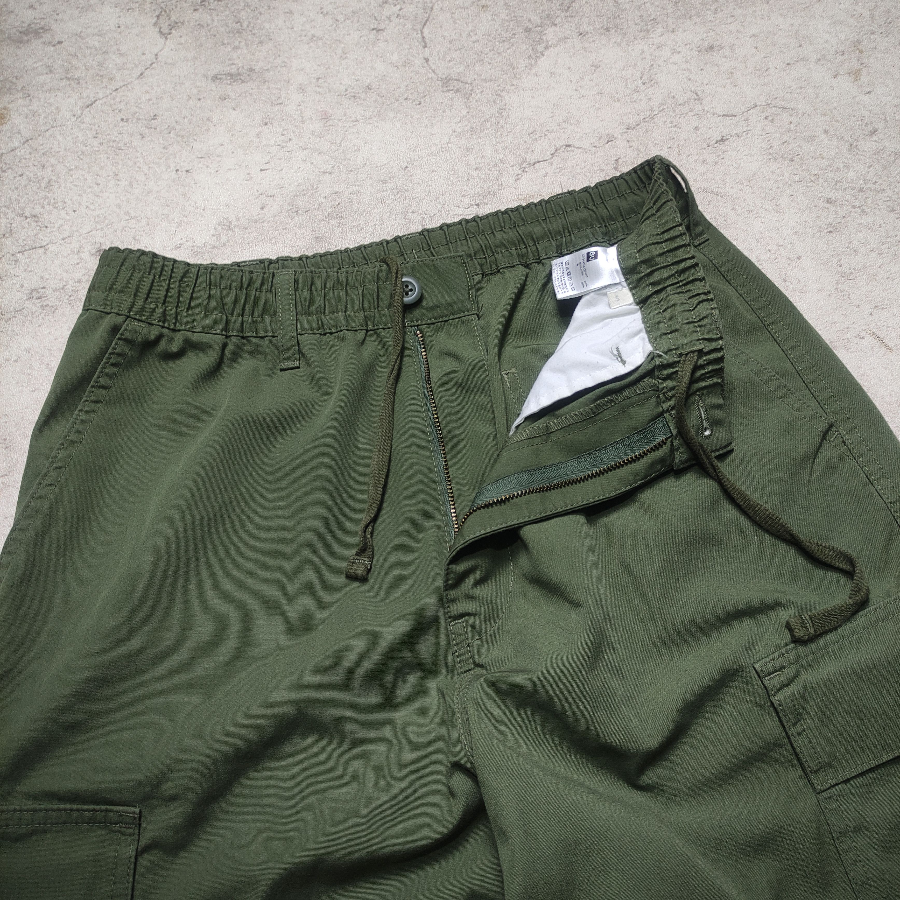 GU × Japanese Brand Gu Super Wide Cargo Ballon Pants Style Yohji Yamamoto Size US 29 - 6 Thumbnail