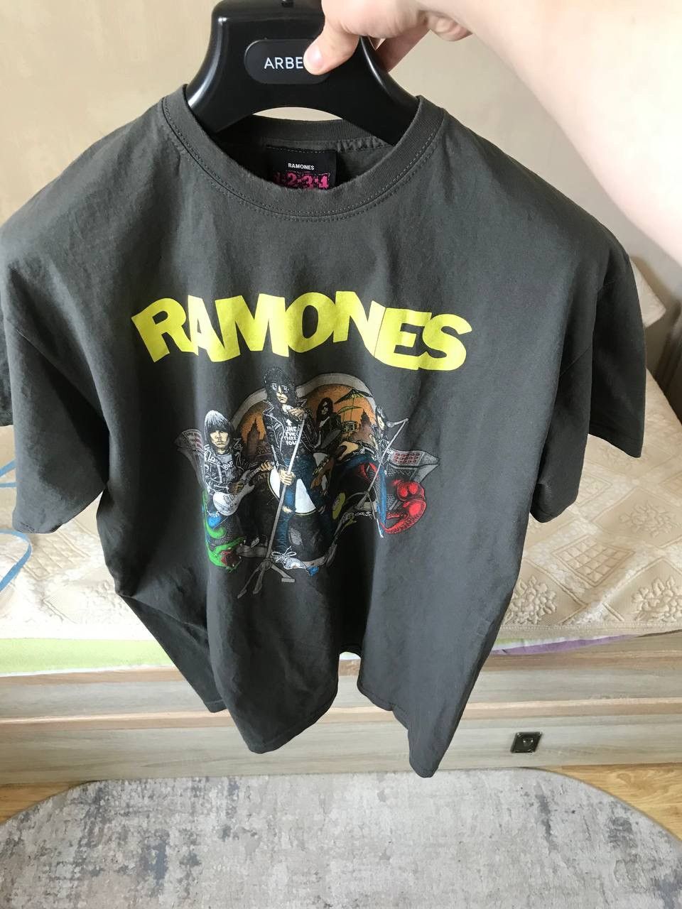 Band Tees × Vintage 🔥 Vintage 90s RAMONES Punk Rock Band T-shirt 1999 Tour Size US XL / EU 56 / 4 - 4 Thumbnail