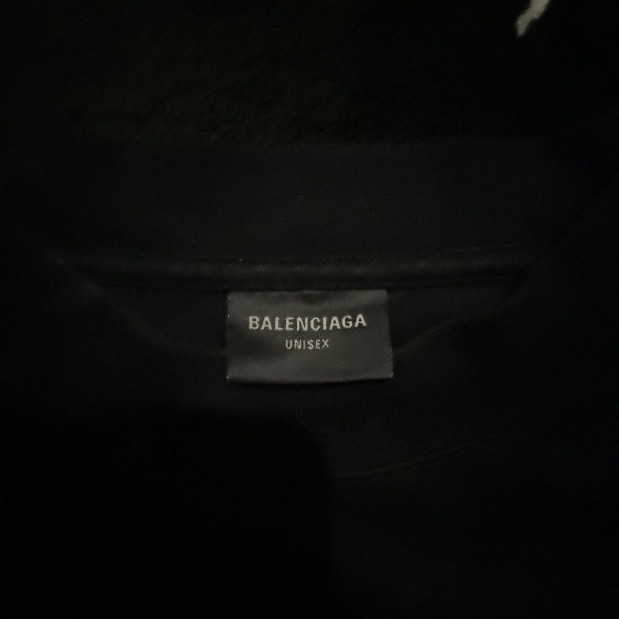 Balenciaga SS23 - Black Muddy Metal Logo Longsleeve Size US L / EU 52-54 / 3 - 4 Thumbnail