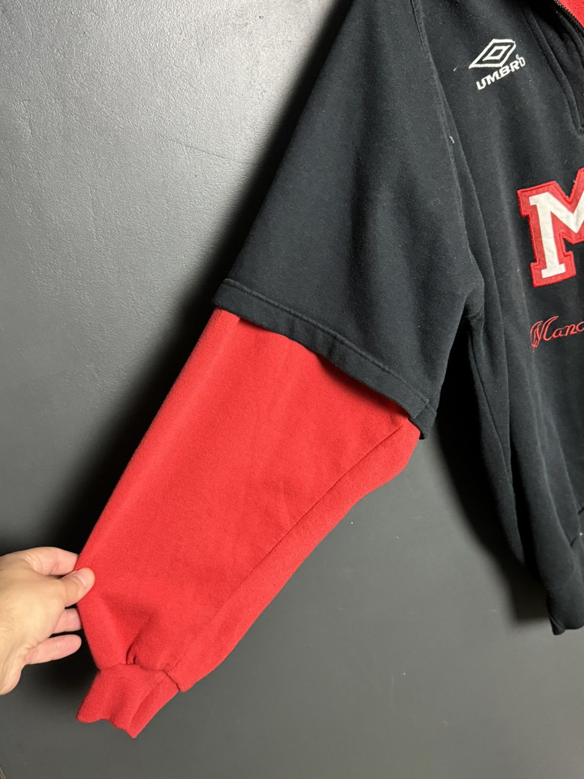 Umbro Vintage Manchester United Training Football Sweatshirt Size US M / EU 48-50 / 2 - 7 Thumbnail