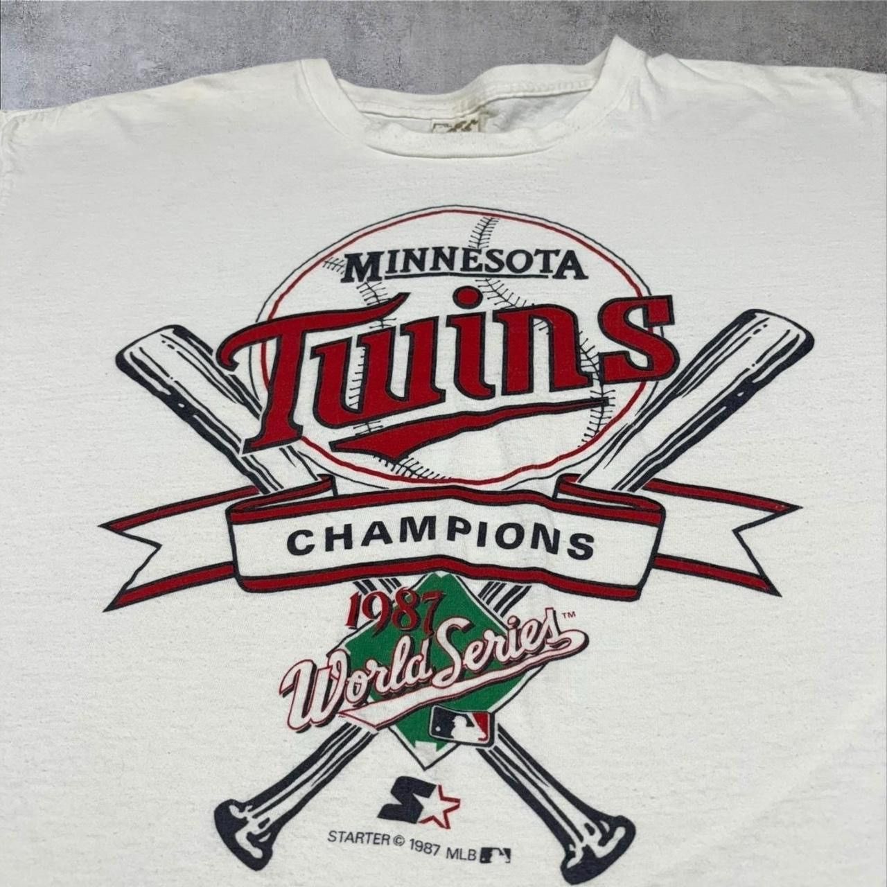 Starter × Vintage Vintage Minnesota Twins Shirt Size US XL / EU 56 / 4 - 2 Thumbnail