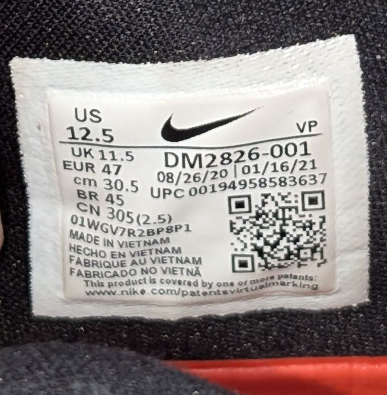 Nike Nike Air Zoom GT Cut 1 EYBL Academy Black Hyper Crimson Size US 12.5 / EU 45-46 - 8 Thumbnail