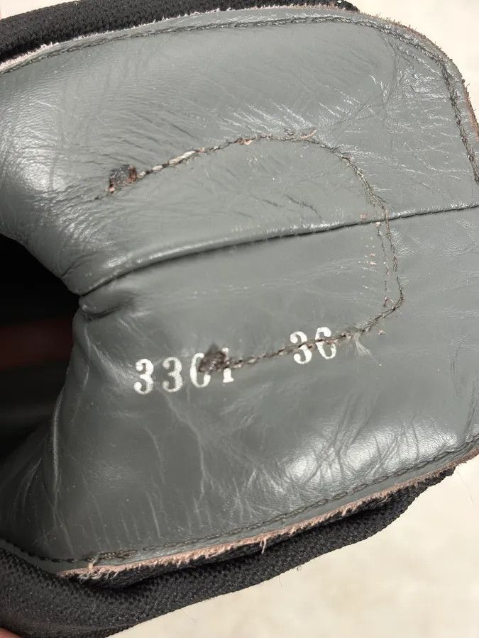 Prada FW1999 Prada Black Vibram Prenium Leather Boots Size US 6.5 / IT 36.5 - 9 Thumbnail