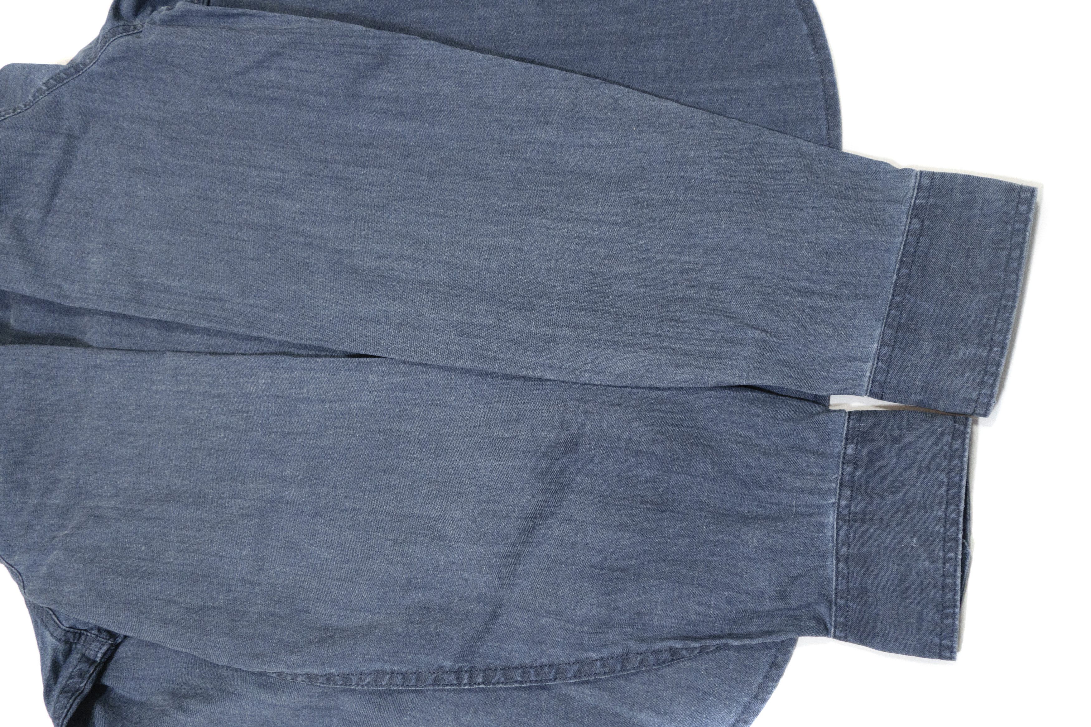 Burberry Brit Denim Button-Up Shirt Size US XL / EU 56 / 4 - 6 Thumbnail