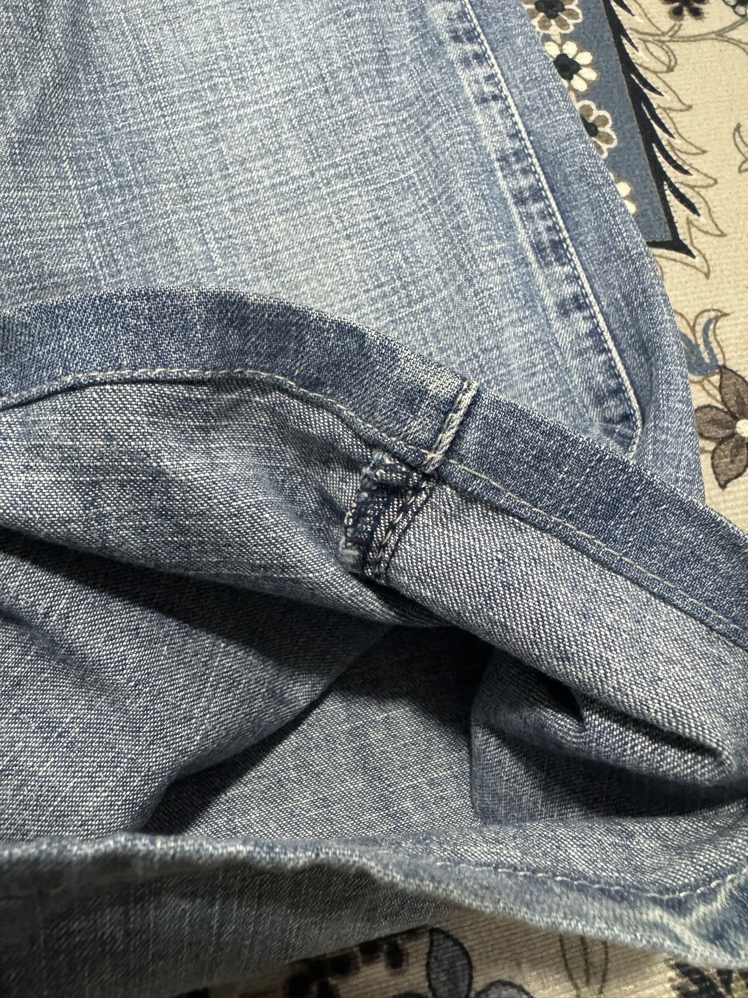 Menace × Stussy Vintage 90's Stussy Workwear Denim Baggy Style Hip Hop Size US 30 / EU 46 - 9 Thumbnail