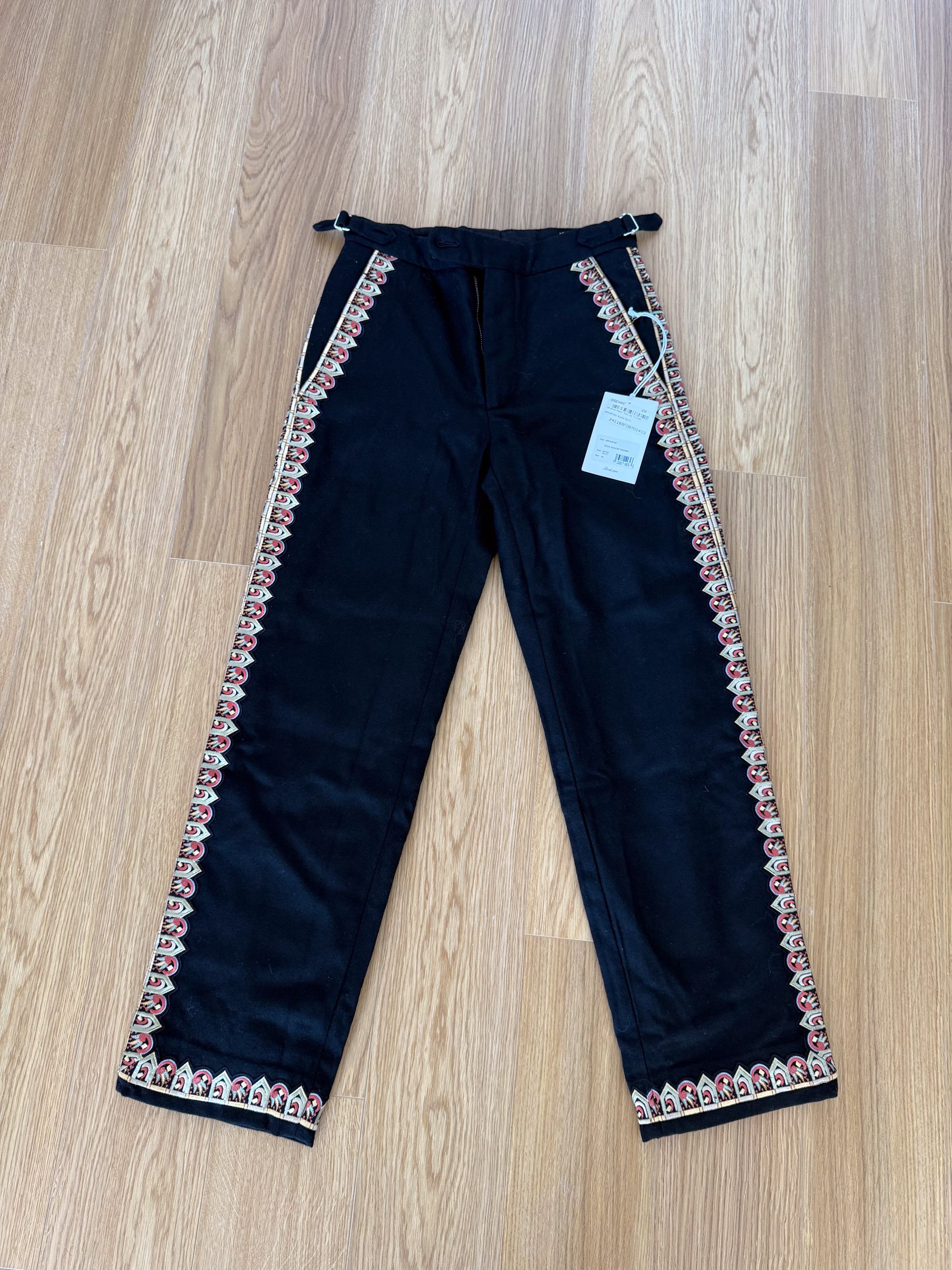 Bode Bode Doodle Stitch Trousers | Grailed