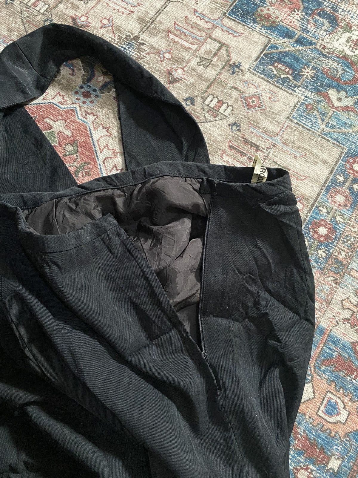 Comme des Garcons Comme des Garcons AD1989 Midi Skirt black Size 26" / US 2 / IT 38 - 6 Thumbnail