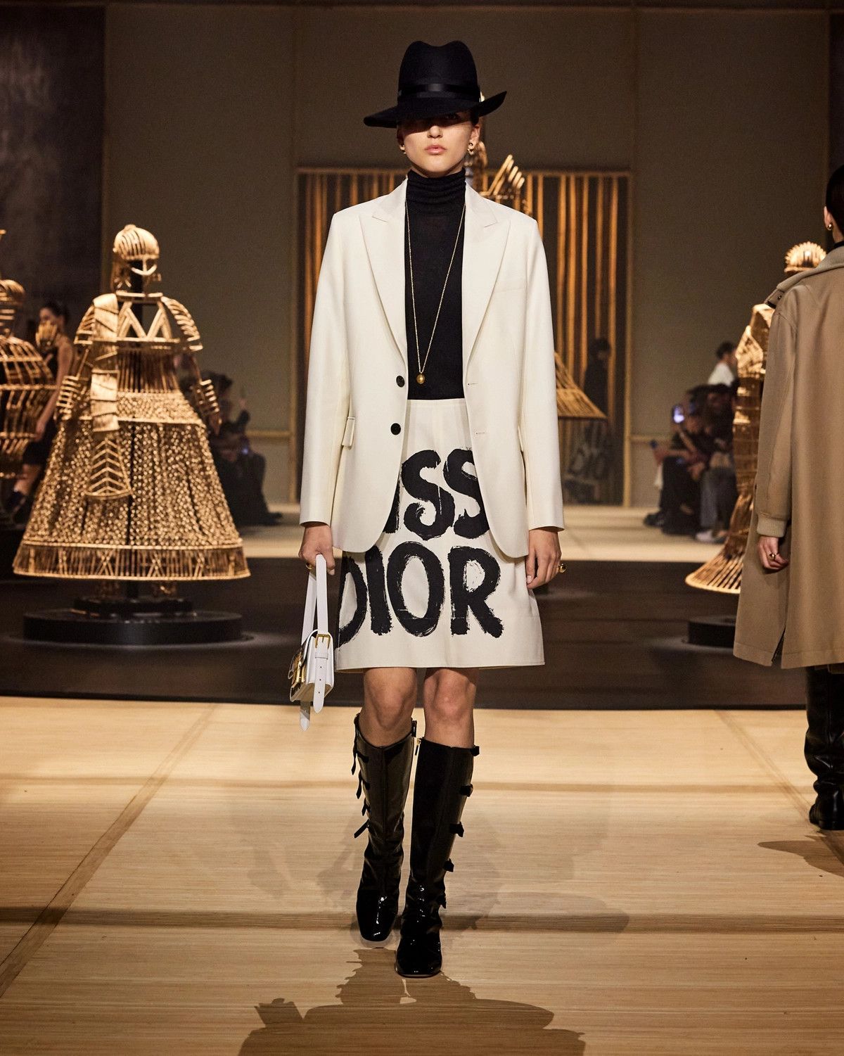 Dior o1bcso1str0226 Size:OS/Diorunway Fedora in Black Size ONE SIZE - 10 Thumbnail