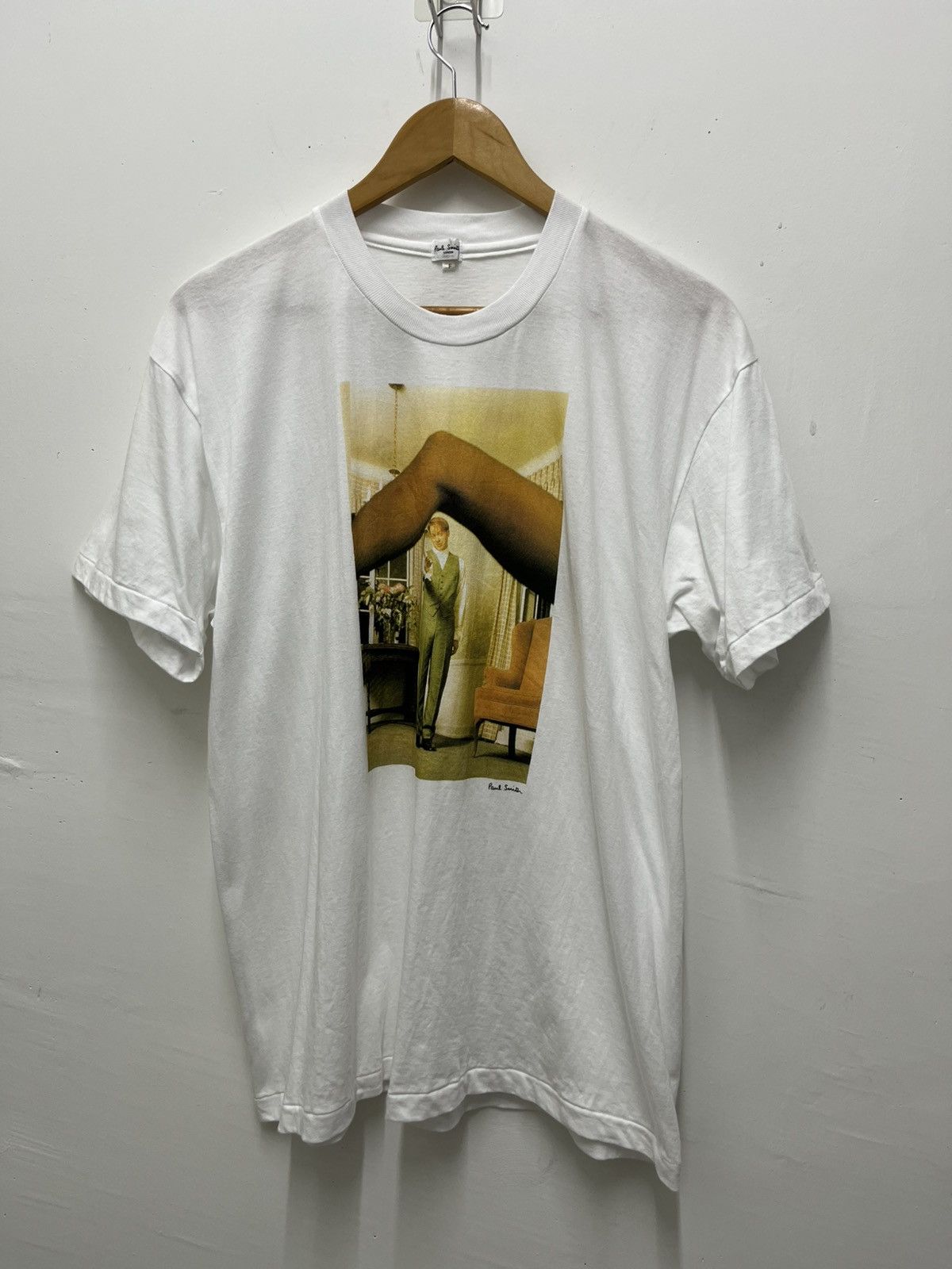 Paul Smith Vintage Paul Smith Best Wishes Nagasaki Photo Tee Size US L / EU 52-54 / 3 - 1 Thumbnail