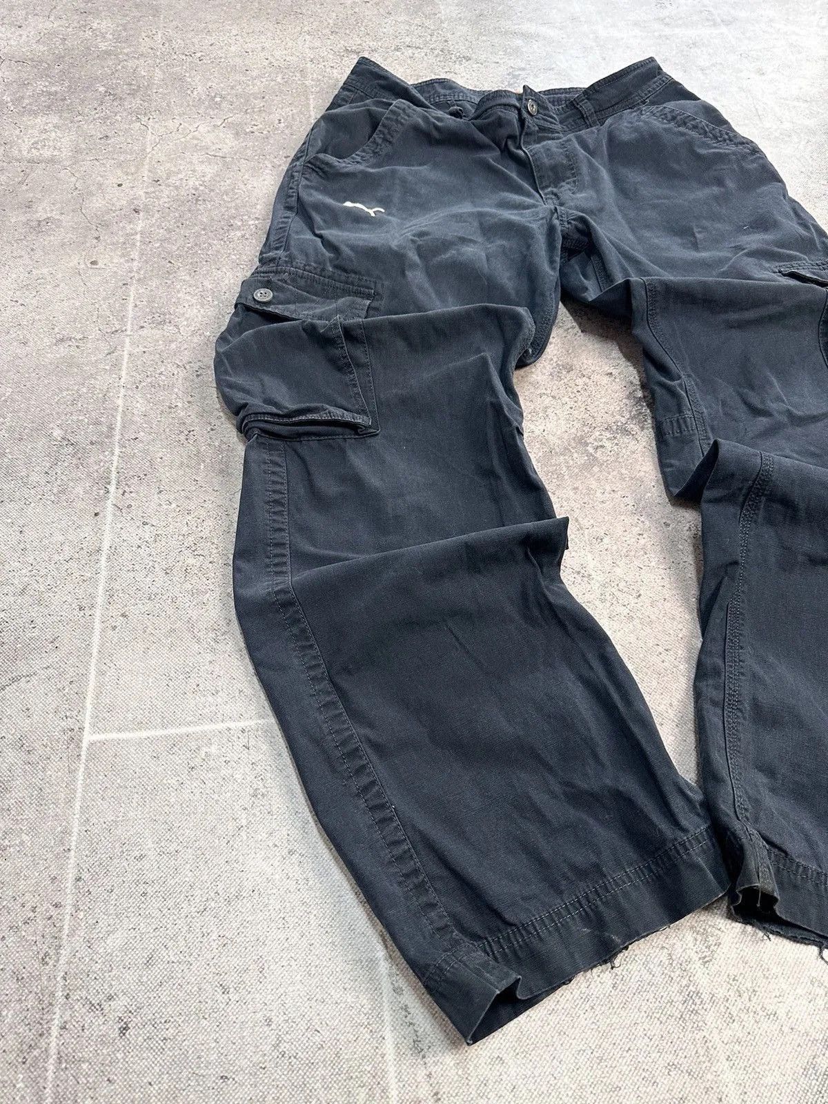 Puma × Vintage Vintage pants Puma cargo baggy streetstyle faded sk8 y2k Size US 32 / EU 48 - 12 Thumbnail