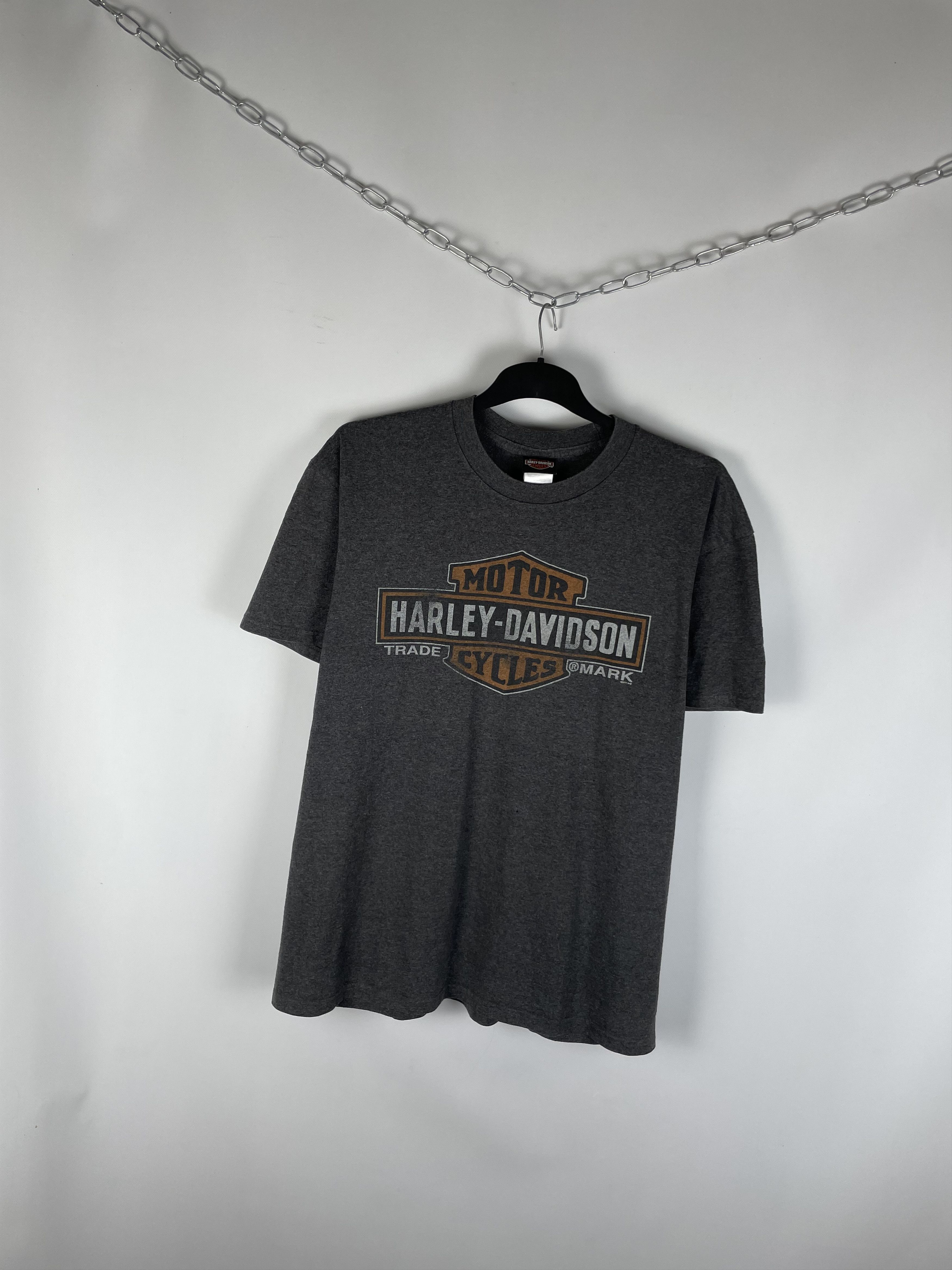 Harley Davidson Vintage HARLEY DAVIDSON Tee Graphic T-Shirt Size US XL / EU 56 / 4 - 2 Thumbnail