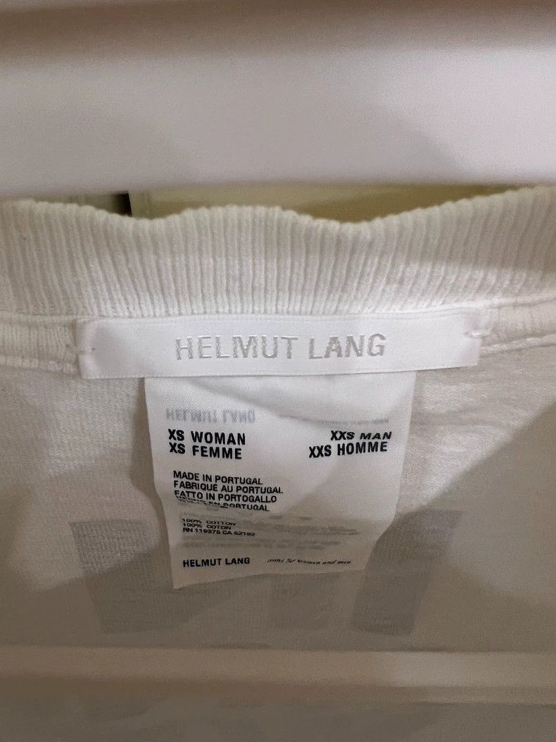 Helmut Lang HELMUT LANG Original letter Tshirt Size XS / US 0-2 / IT 36-38 - 3 Thumbnail