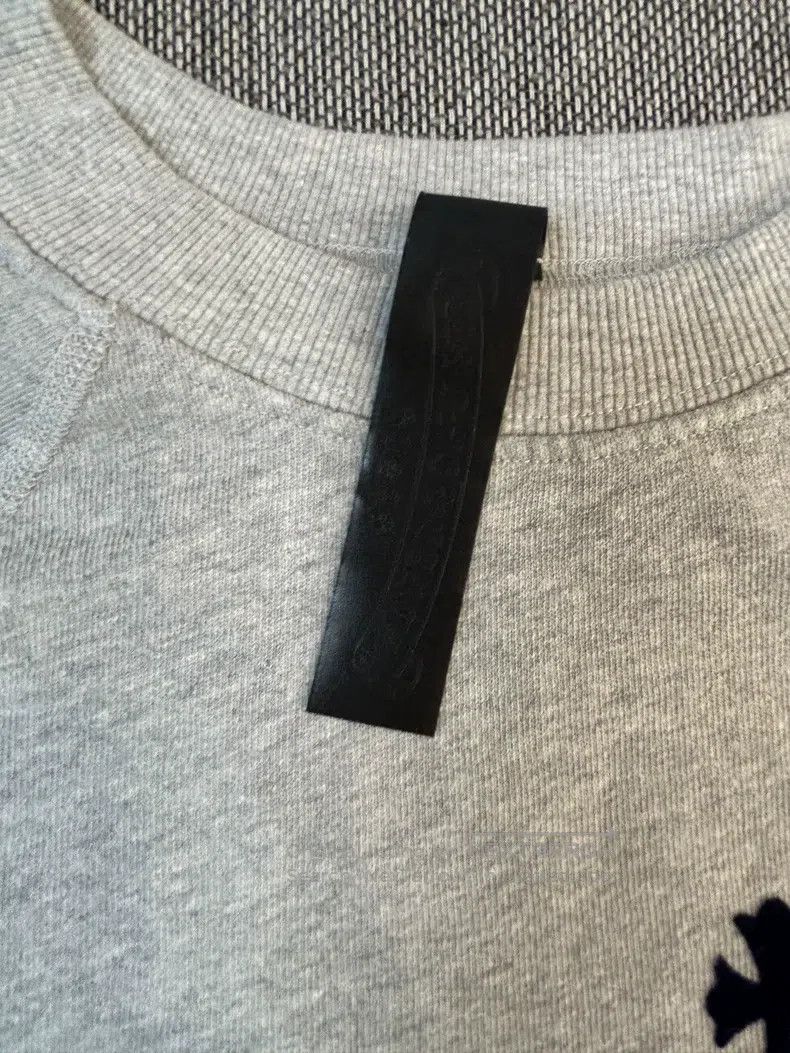 Chrome Hearts CHROME HEARTS Size S Grey flocking sweater three-letter flo Size US S / EU 44-46 / 1 - 4 Thumbnail