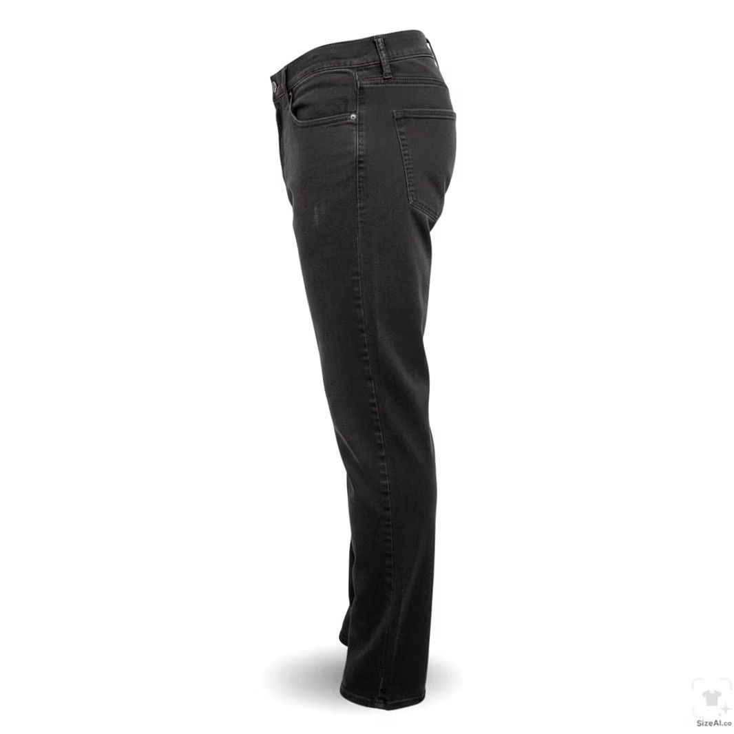 Lucky Brand Lucky Brand 121 Jeans Slim Tapered Zip Fly 36x32 Black Charcoal Wash Denim Mens Regular Size 36 Pants Size US 36 / EU 52 - 3 Thumbnail