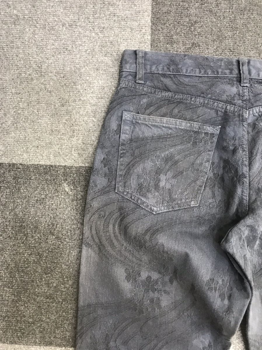 Japanese Brand Archival ZEN KYOTO Sakura Mural Jeans Size US 31 - 14 Thumbnail