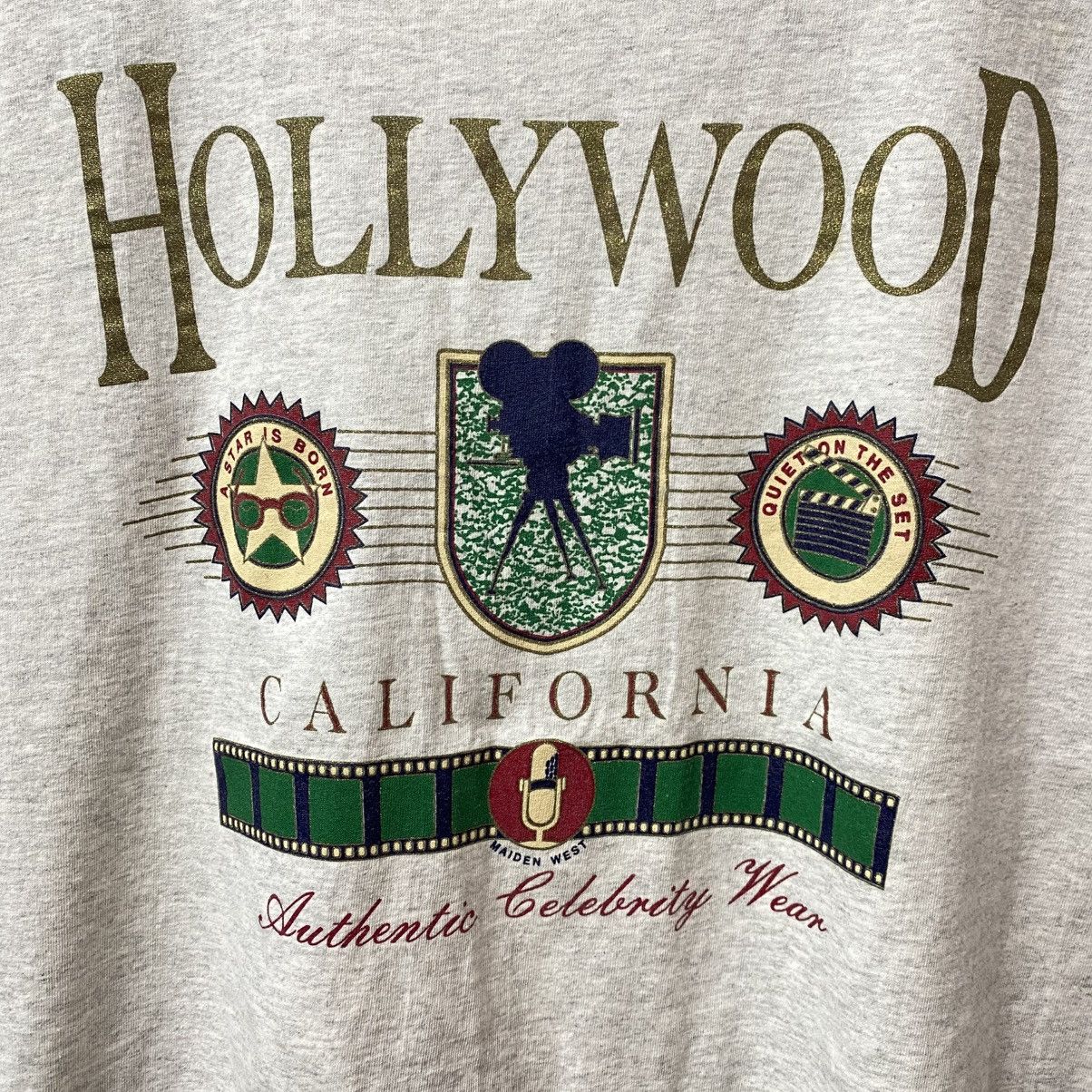Vintage Vintage Hollywood California Authentic Celebrity Wear Tee Size US L / EU 52-54 / 3 - 2 Thumbnail