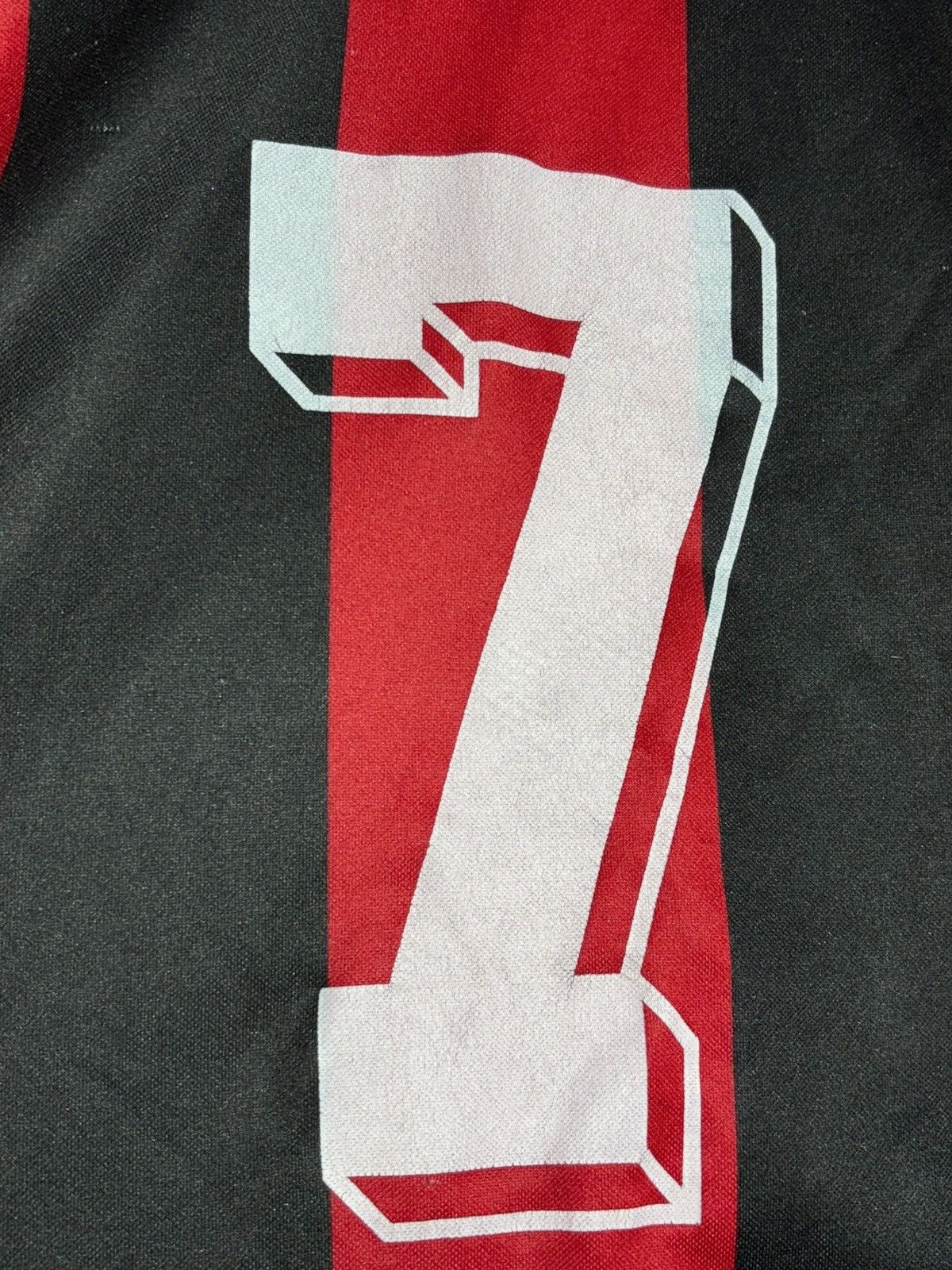 Adidas #7 Shevchenko AC Milan 2000-2002 Home Football Shirt Adidas Size US L / EU 52-54 / 3 - 12 Thumbnail