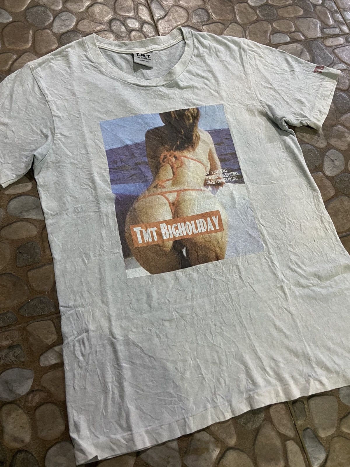 Japanese Brand × TMT VTG T.M.T big holiday Japanese t-shirt Size US S / EU 44-46 / 1 - 2 Thumbnail