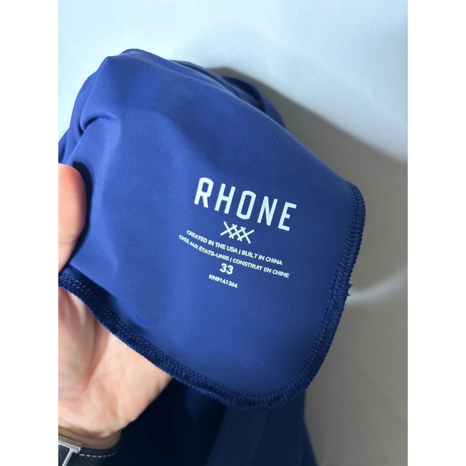 Rhone New Rhone blue commuter pants 33x30 Size US 33 - 6 Thumbnail