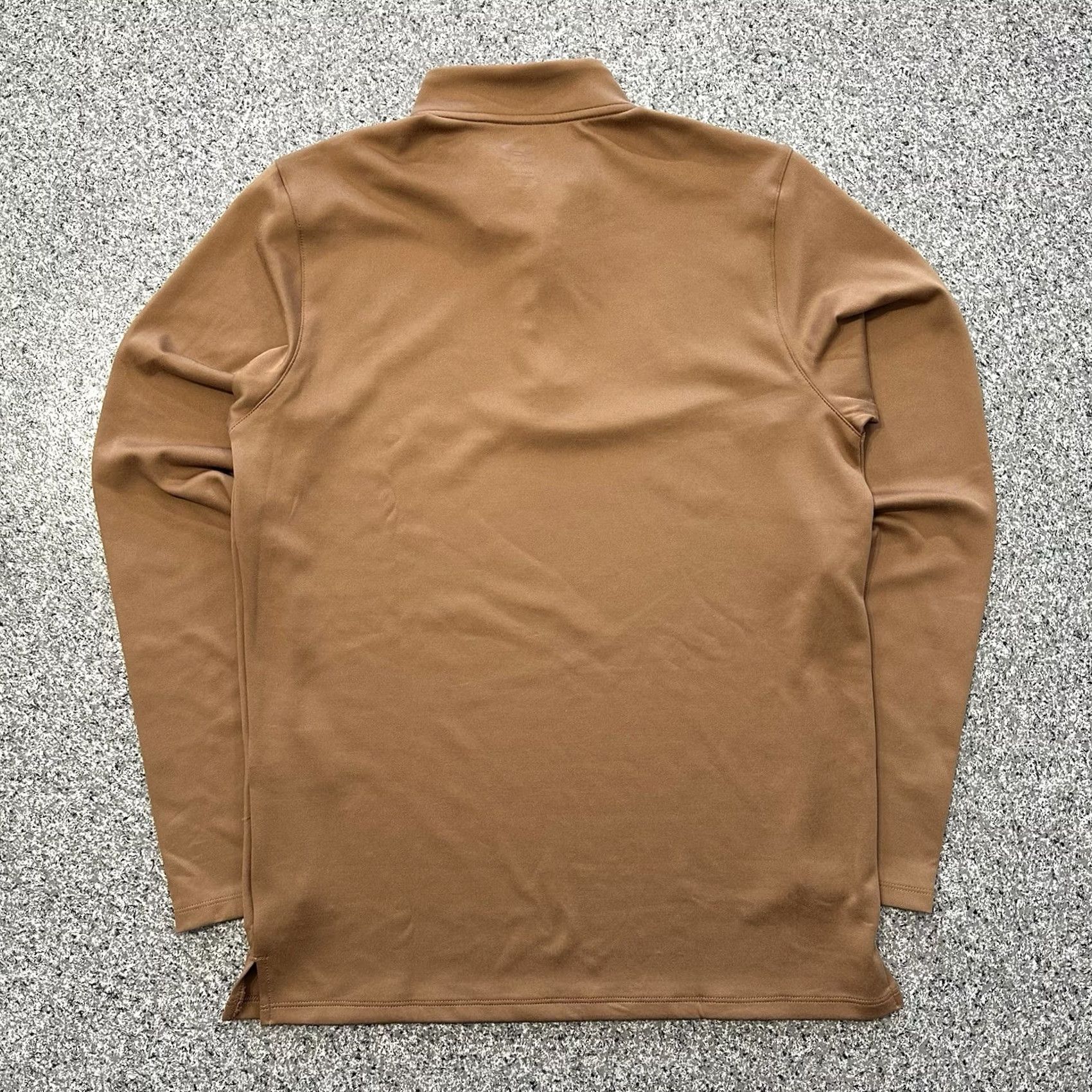 Under Armour Under Armour Pullover Shirt Mens Small Brown 1/4 Zip Movement Long Sleeve Mock Neck Athletic Zip Top Regular Size S Brown Mens Size US S / EU 44-46 / 1 - 6 Thumbnail