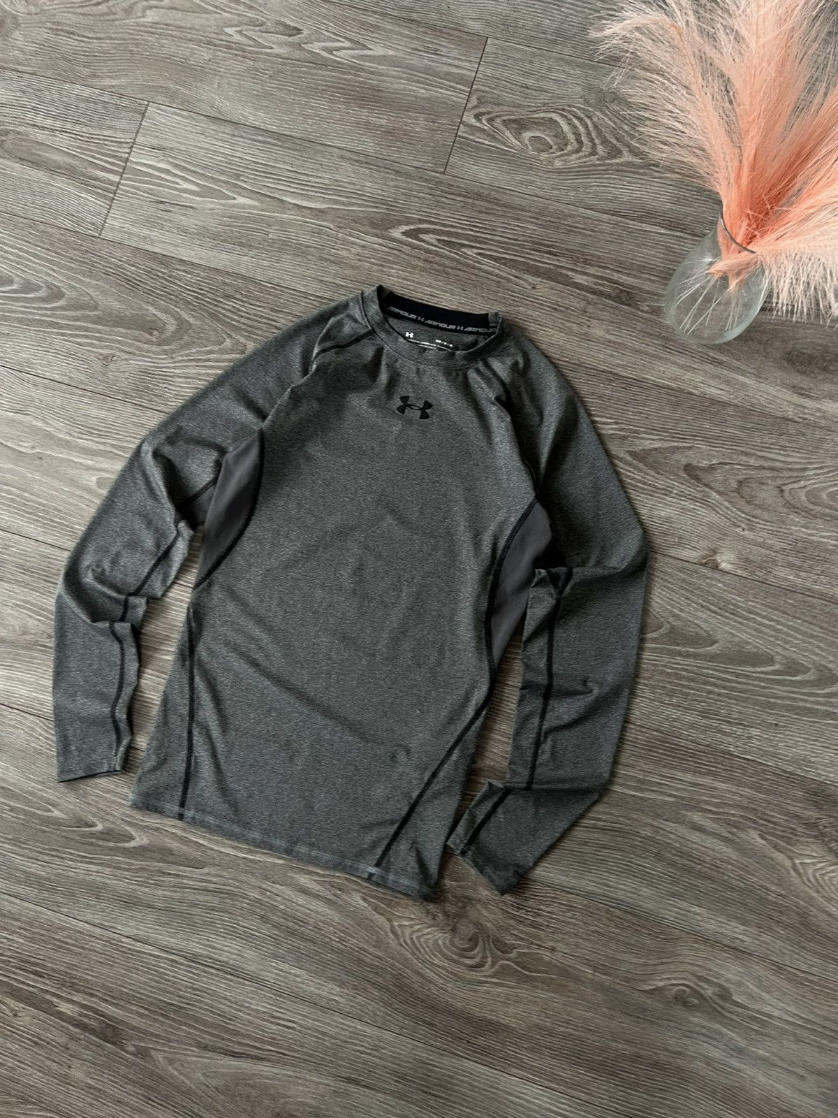 Other × Under Armour Under Armour Central Logo Onix Compression Heatgear Long Tee Size US M / EU 48-50 / 2 - 3 Thumbnail