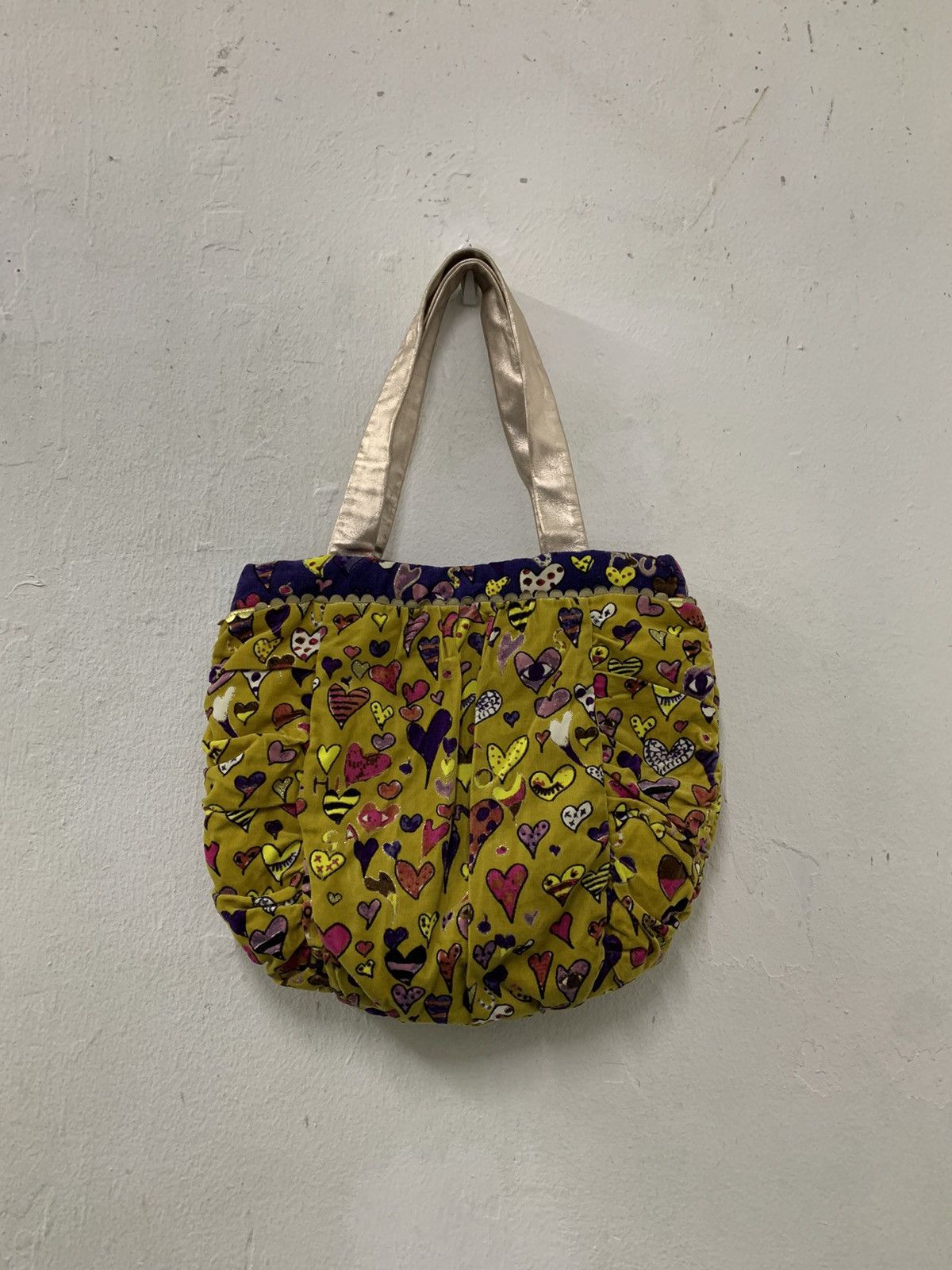 Issey Miyake × Tsumori Chisato Tsumori Chisato Heart Pattern Handbag Shoulder Bag Size ONE SIZE - 2 Thumbnail