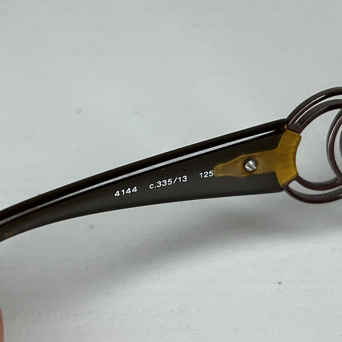 Chanel Chanel CC Oversized Brown Sunglasses Brown Fade Y2K Retro Size ONE SIZE - 7 Thumbnail