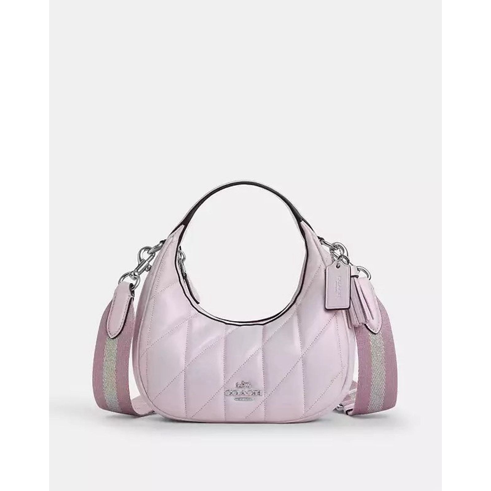 Coach NWT Coach Carmen Mini Crossbody Bag CBI46 Silver/Pink Size ONE SIZE - 6 Thumbnail