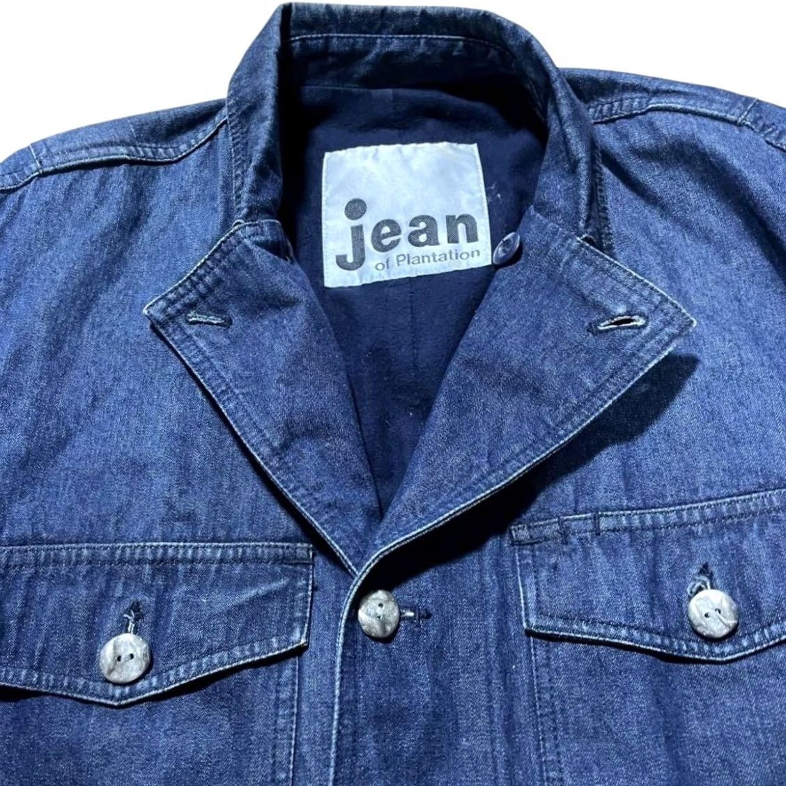 Issey Miyake ISSEY MIYAKE COVERALL DENIM JACKET MEN M MULTICOLOR USED JEAN OF PLANTATION Size US 31 - 5 Thumbnail