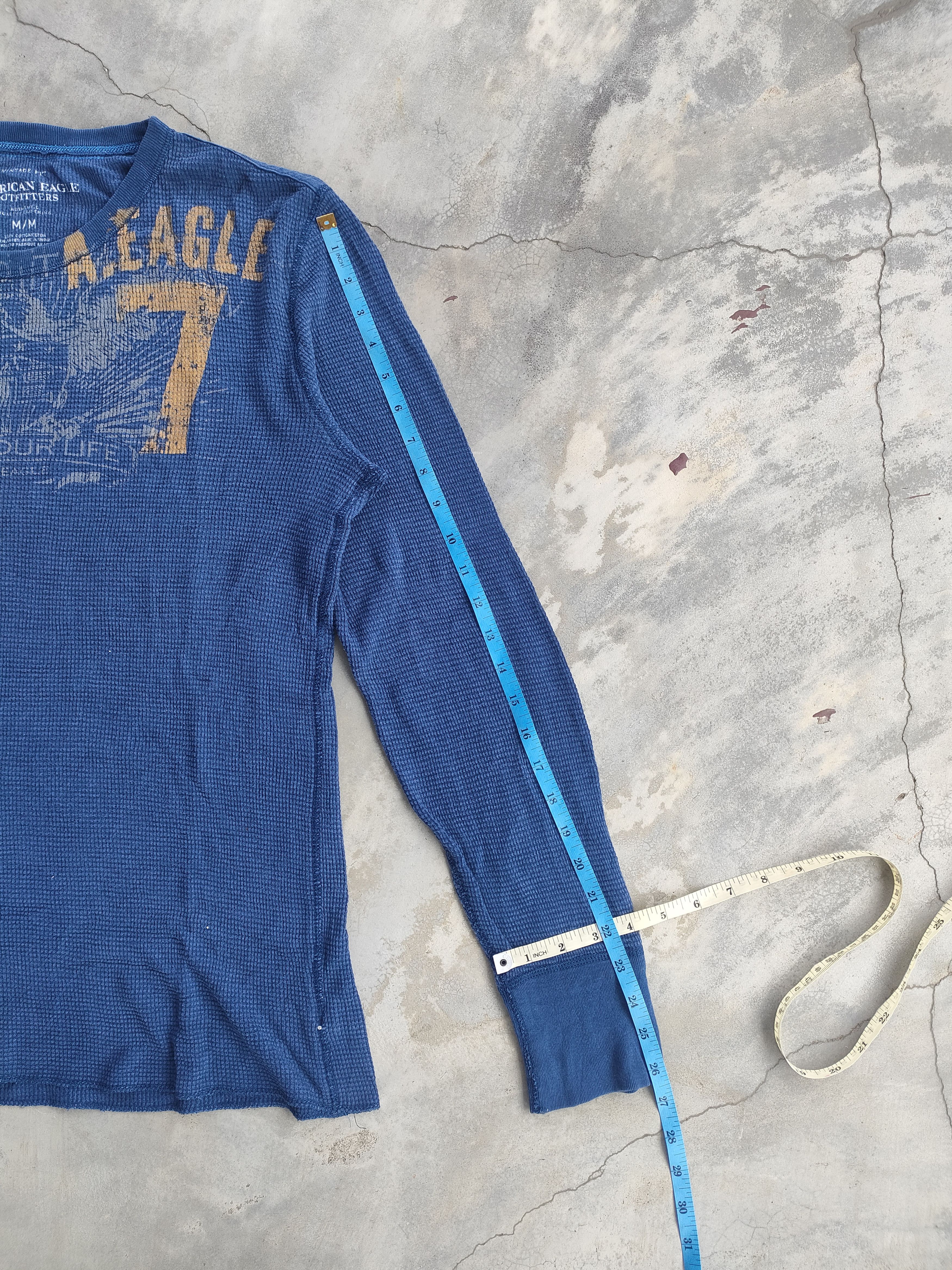 Japanese Brand Vintage Long Sleeve American Eagle Size US M / EU 48-50 / 2 - 5 Thumbnail
