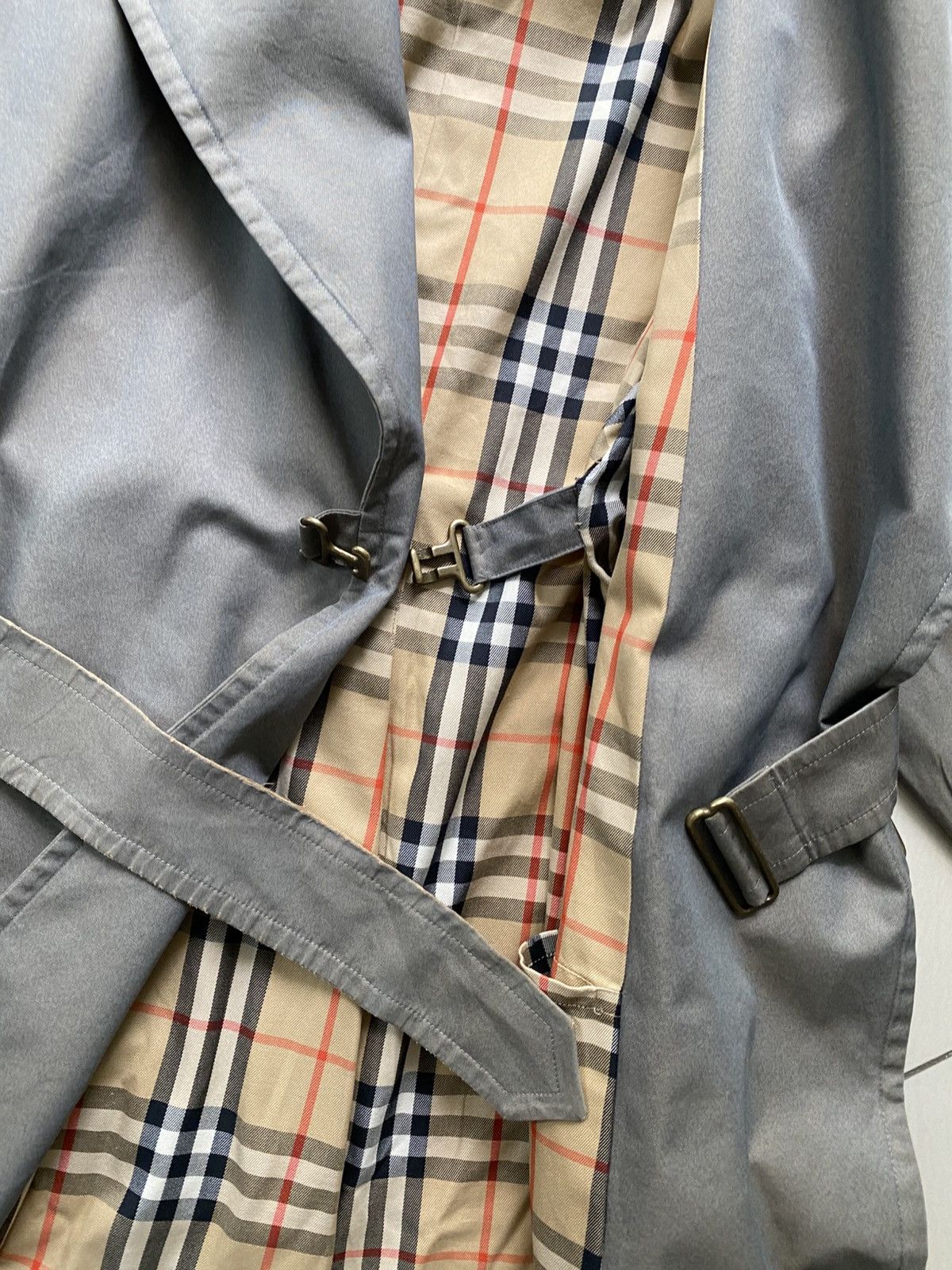 Burberry × Burberry Prorsum × Vintage Vintage BURBERRY TRENCH COAT double linning check plaid Size US L / EU 52-54 / 3 - 14 Thumbnail