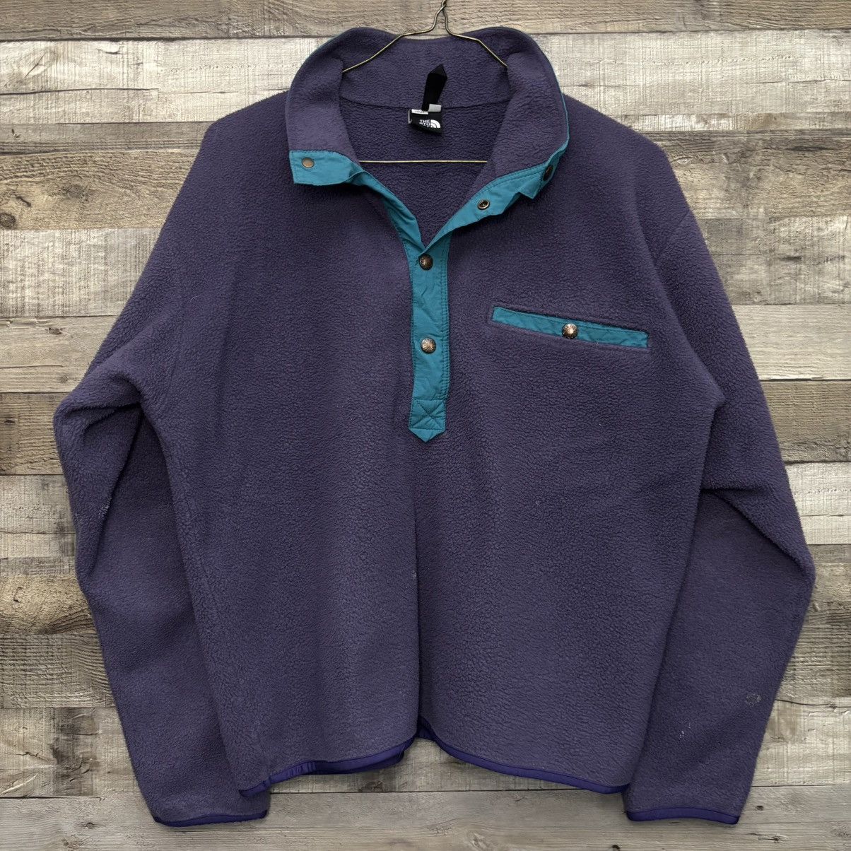 The North Face Vintage 1990s Purple The North Face Fleece Size US L / EU 52-54 / 3 - 2 Thumbnail