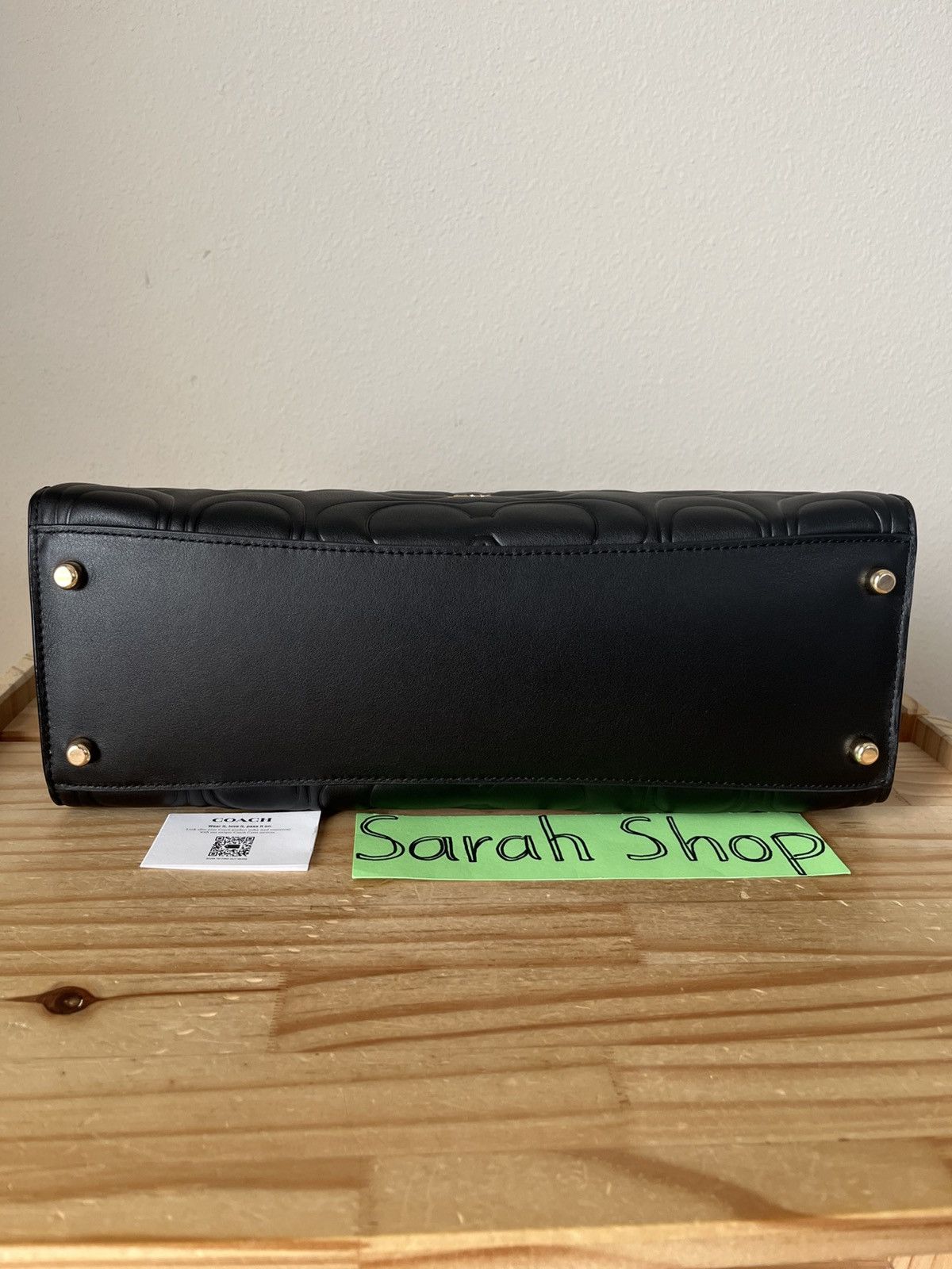 Coach Coach Maggie Tote In Signature Leather Size ONE SIZE - 8 Thumbnail