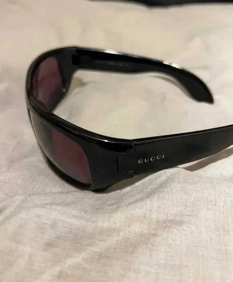 Gucci × Tom Ford × Vintage GUCCI Sunglasses Wrap Shield Sport Ski Mask Tom Ford RI833 Size ONE SIZE - 1 Thumbnail