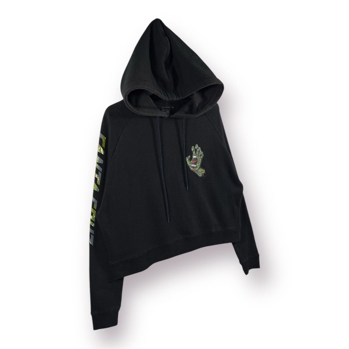 Santa Cruz Skateboards 🛹 Croped Hoodies Santa Cruz Sweatshirt - M Size M / US 6-8 / IT 42-44 - 4 Thumbnail