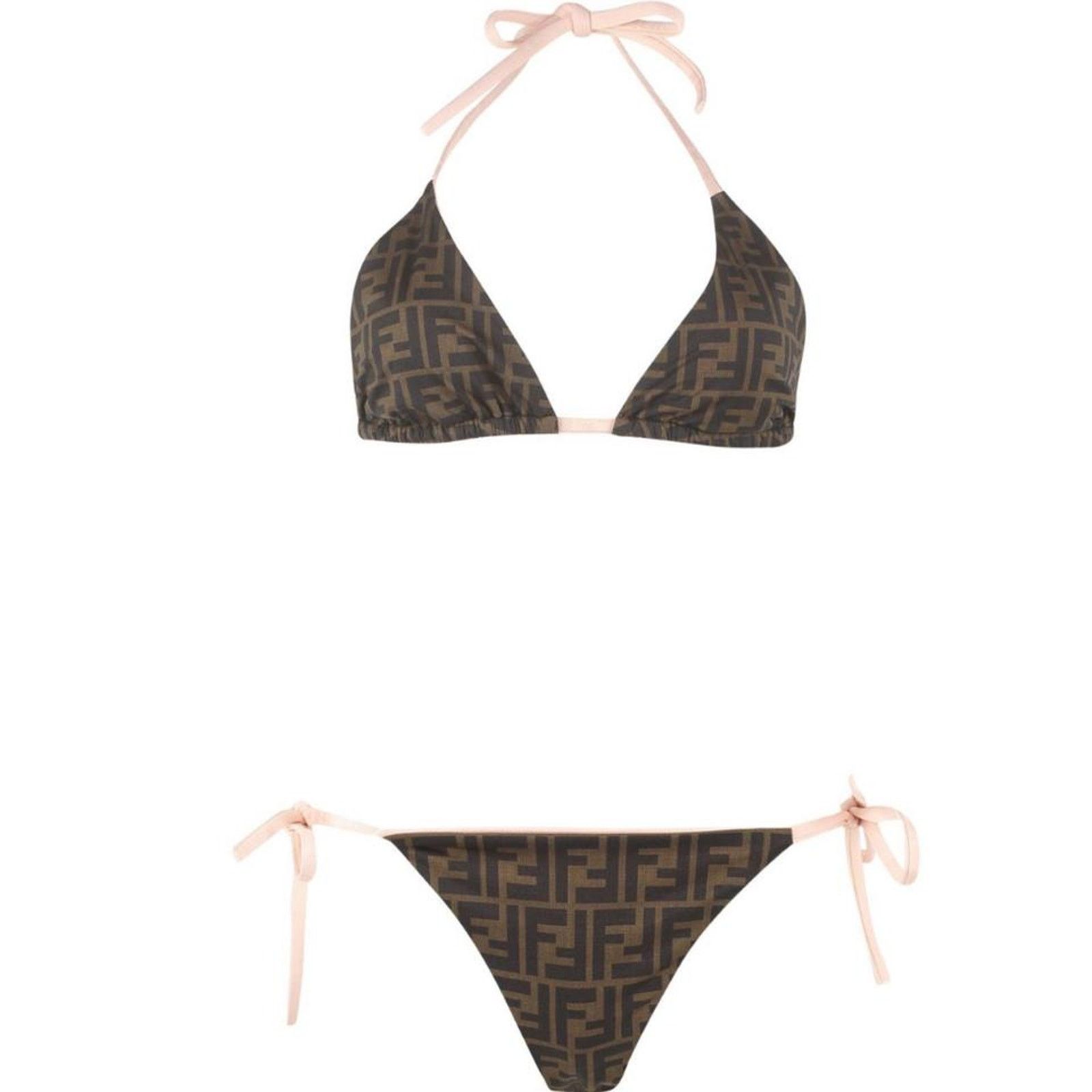 Fendi FF logo reversible bikini set 40 Size S / US 4 / IT 40 - 2 Thumbnail