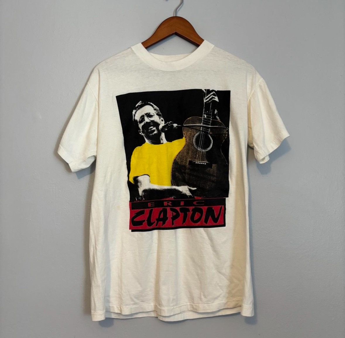 Vintage VTG 1995 Eric Clapton Nothing But The Blues Tour T-Shirt Size US XL / EU 56 / 4 - 1 Thumbnail