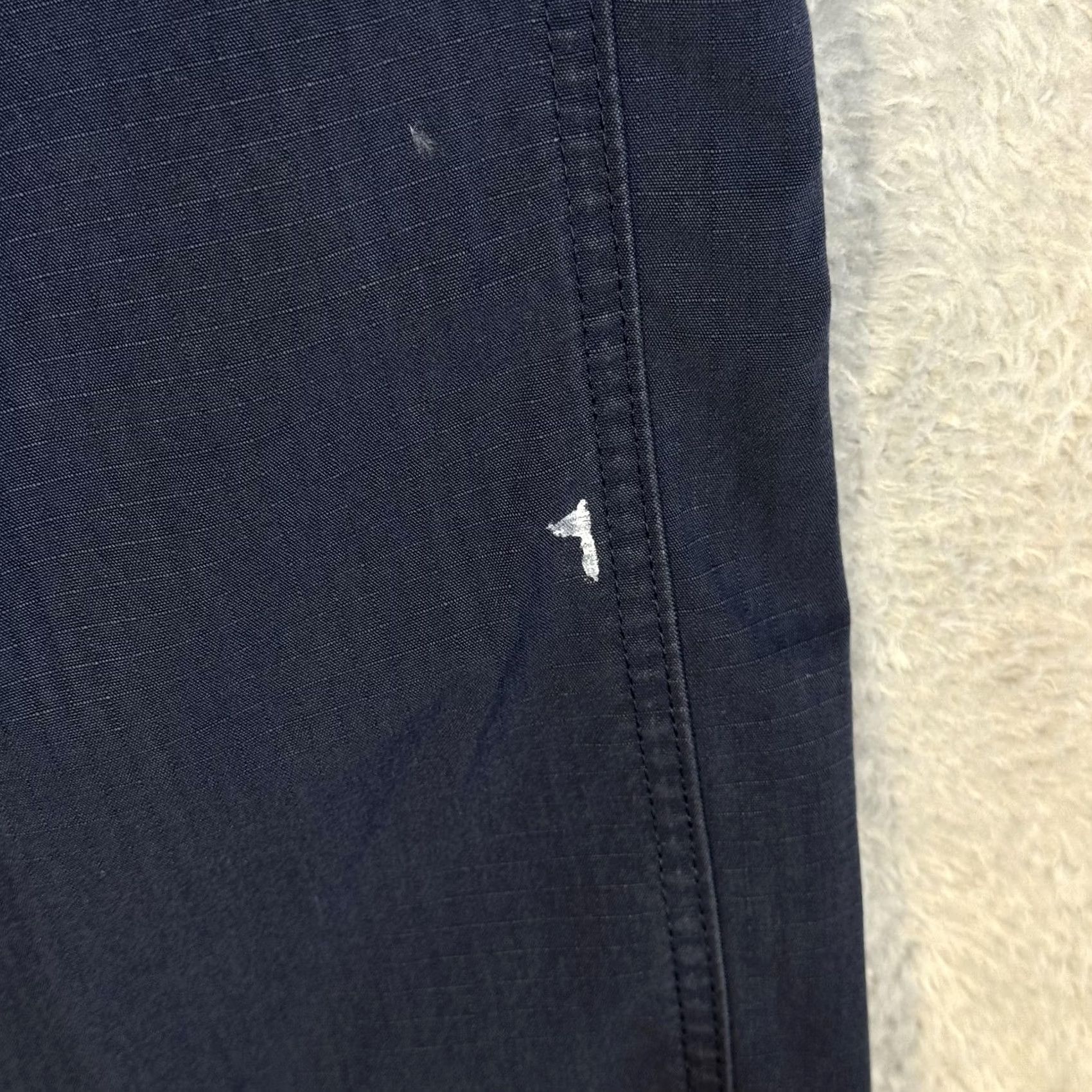 Carhartt Carhartt Men's Pants 38x30 Navy Relaxed Fit Ripstop Cargo Workwear Carhartt 74533-33 Less-Than-Excellent Condition Good Size US 38 / EU 54 - 3 Thumbnail