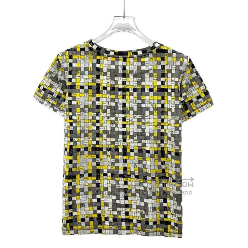 Hermes Hermes Color block logo round neck cotton short sleeve T-s Size S / US 4 / IT 40 - 2 Thumbnail