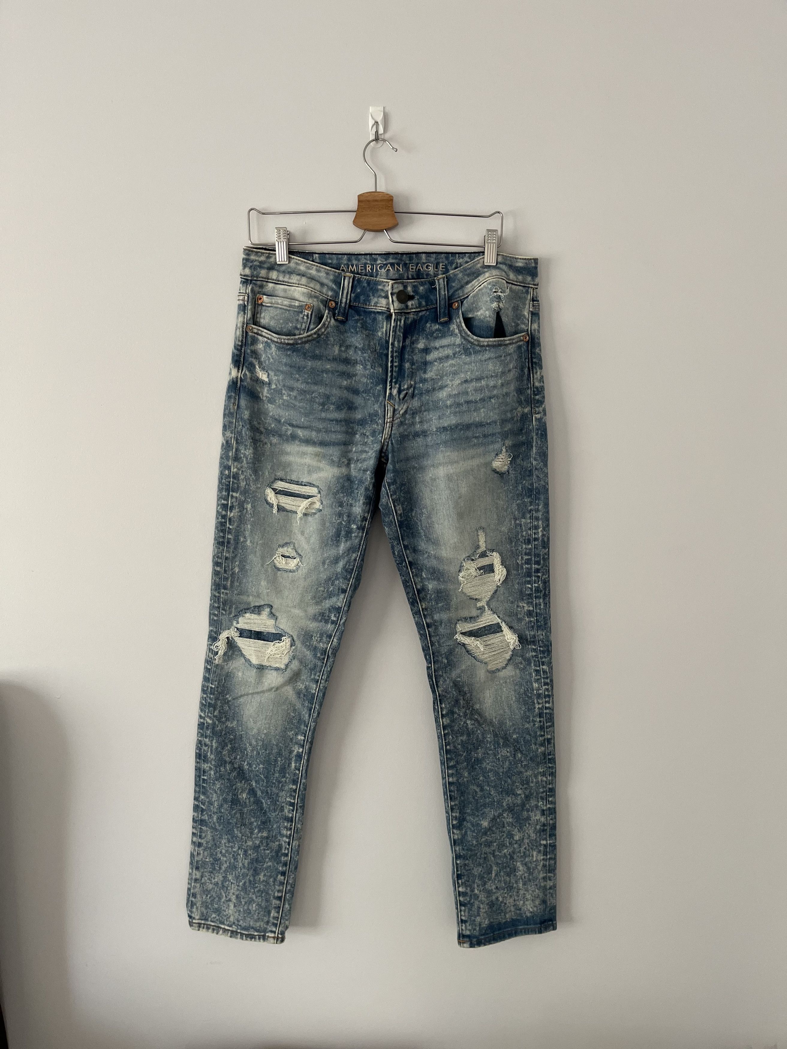American Eagle Outfitters Ripped Denim Jeans Size US 32 / EU 48 - 1 Thumbnail