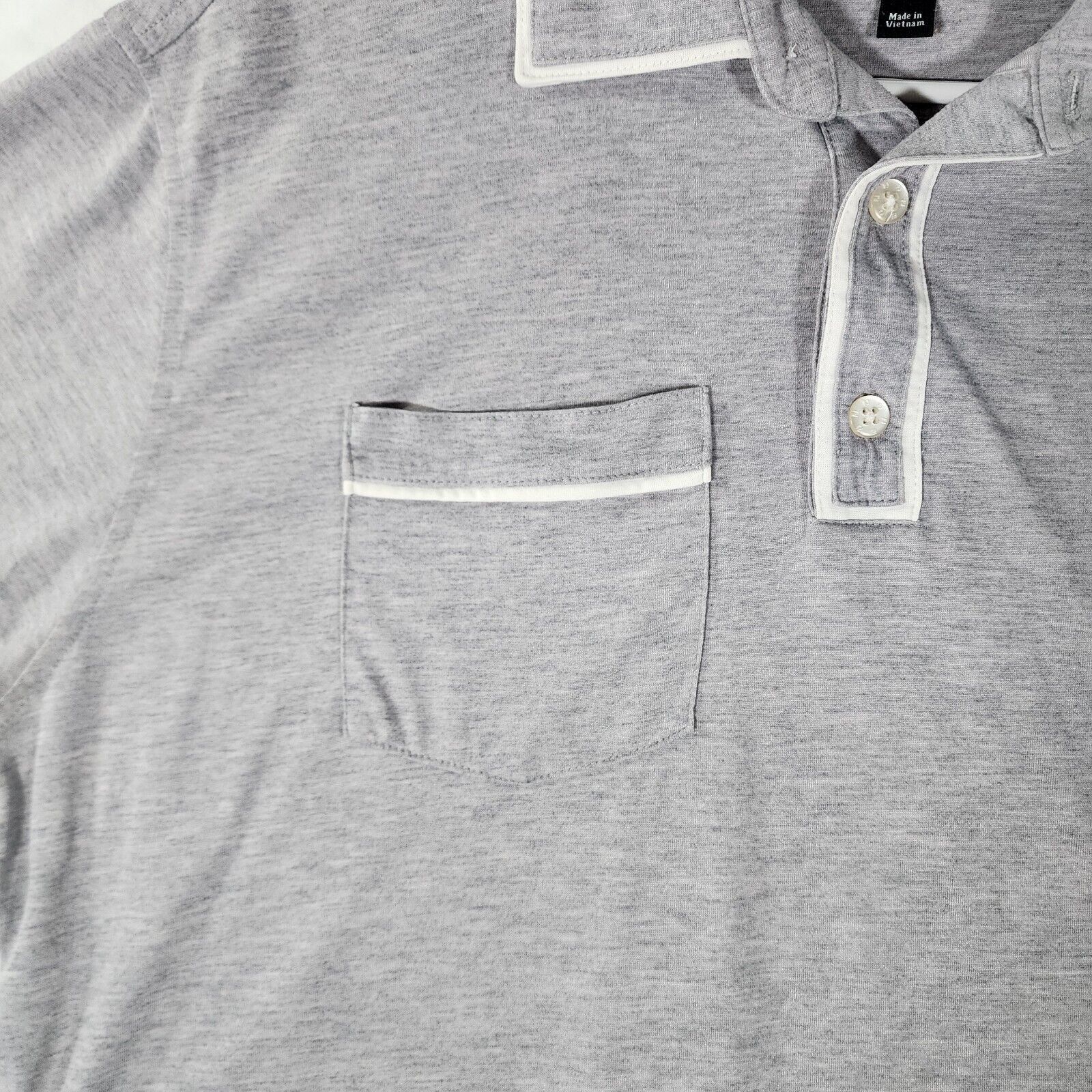 Footjoy FJ Golf Polo Shirt Adult XL Athletic Fit Gray Performance Size US XL / EU 56 / 4 - 3 Thumbnail