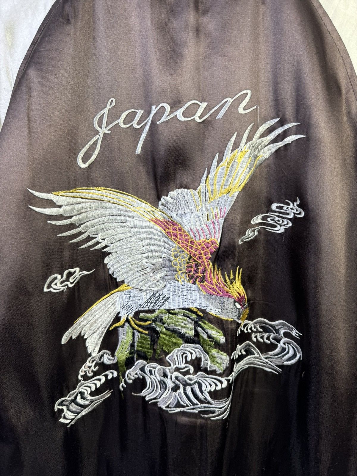 Japanese Brand Vintage Eagles Sukajan Souvenir Jacket Size US L / EU 52-54 / 3 - 6 Thumbnail